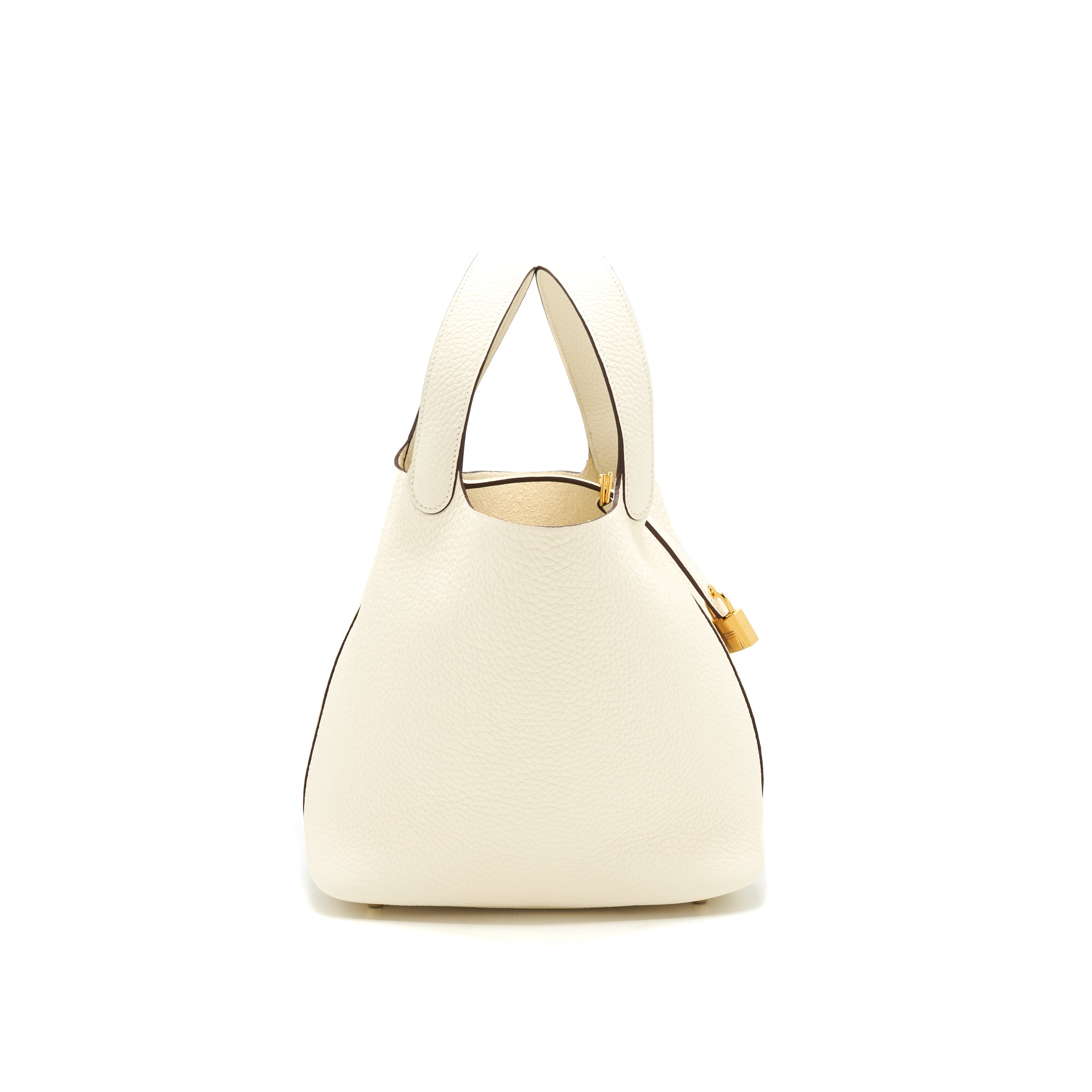 HERMES PICOTIN 22 LOCK BAG I2 NATA GHW