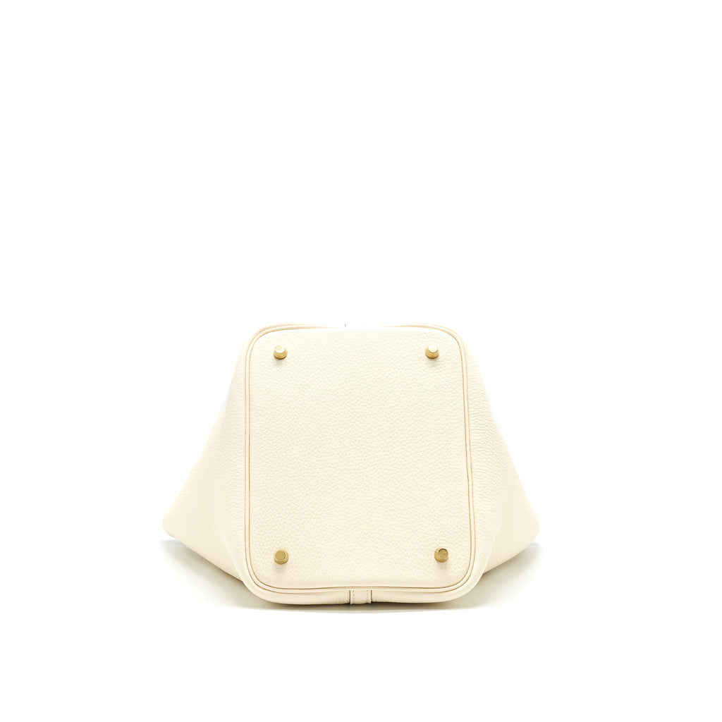 HERMES PICOTIN 22 LOCK BAG I2 NATA GHW