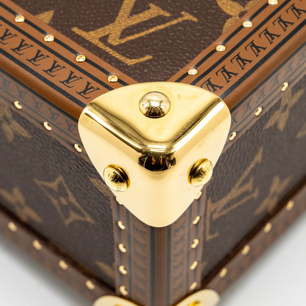 LOUIS VUITTON CAMERA BOX TRUNK MONOGRAM CANVAS/LEATHER GHW