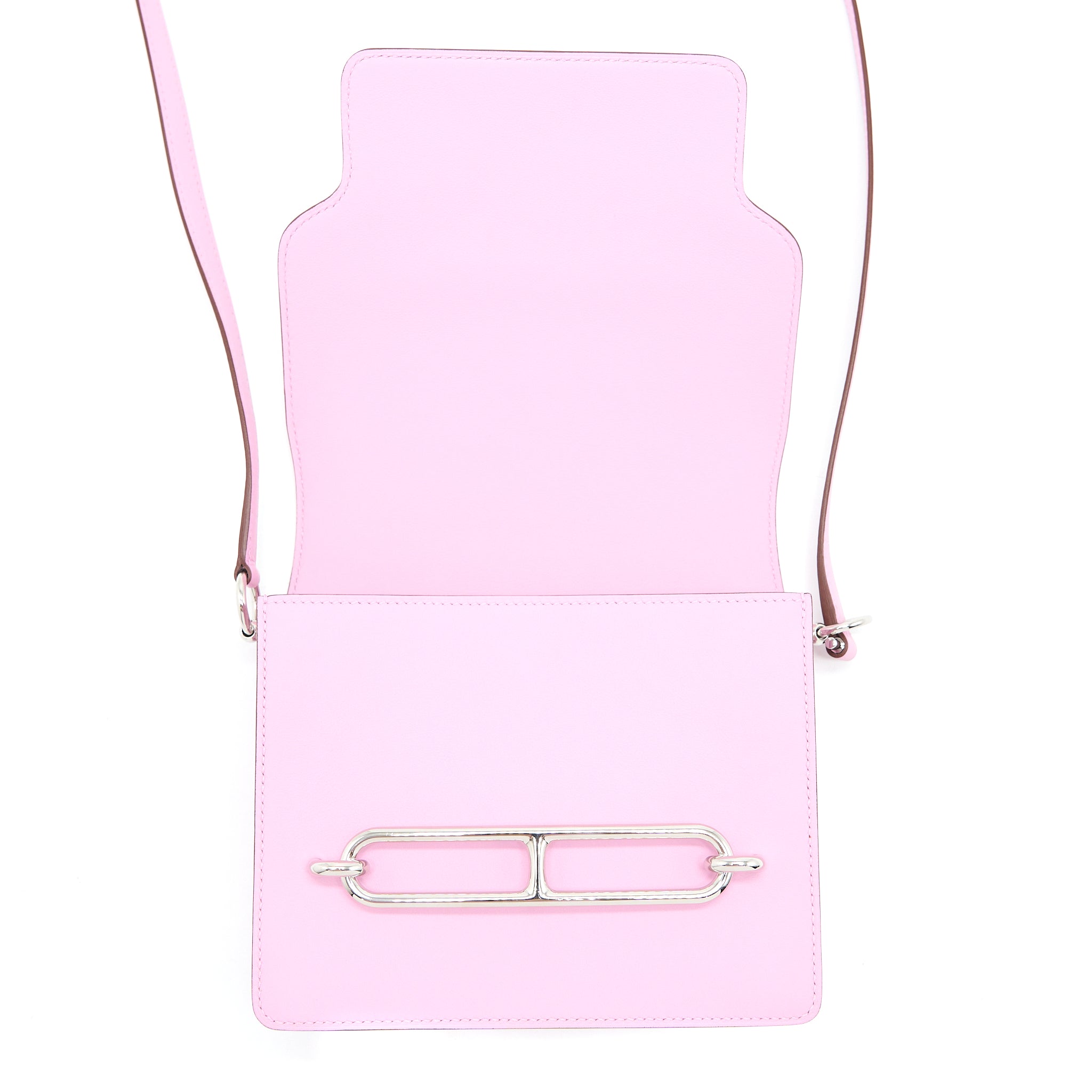 HERMES MINI ROULIS VEAU SWIFT X9 MAUVE SYLVESTRE SHW