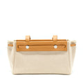 HERMES VINTAGE CLOTH TOTE WITH EXCHANGE POCKET SHW