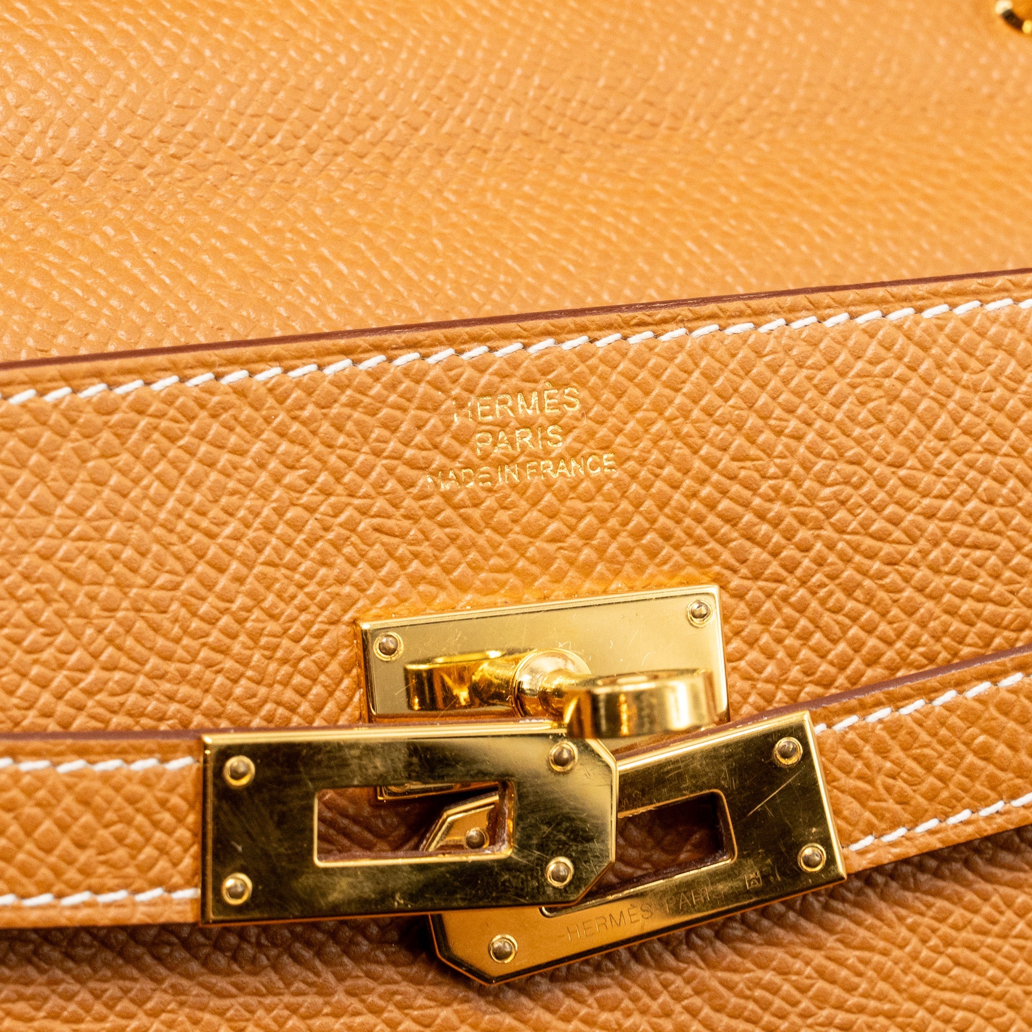 HERMES KELLY TO GO EPSOM GOLD GHW