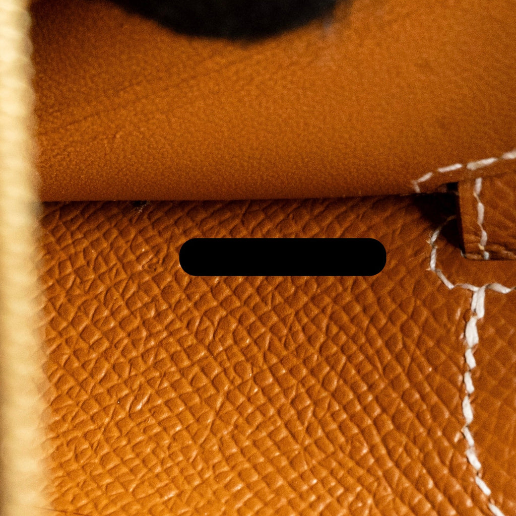 HERMES KELLY TO GO EPSOM GOLD GHW