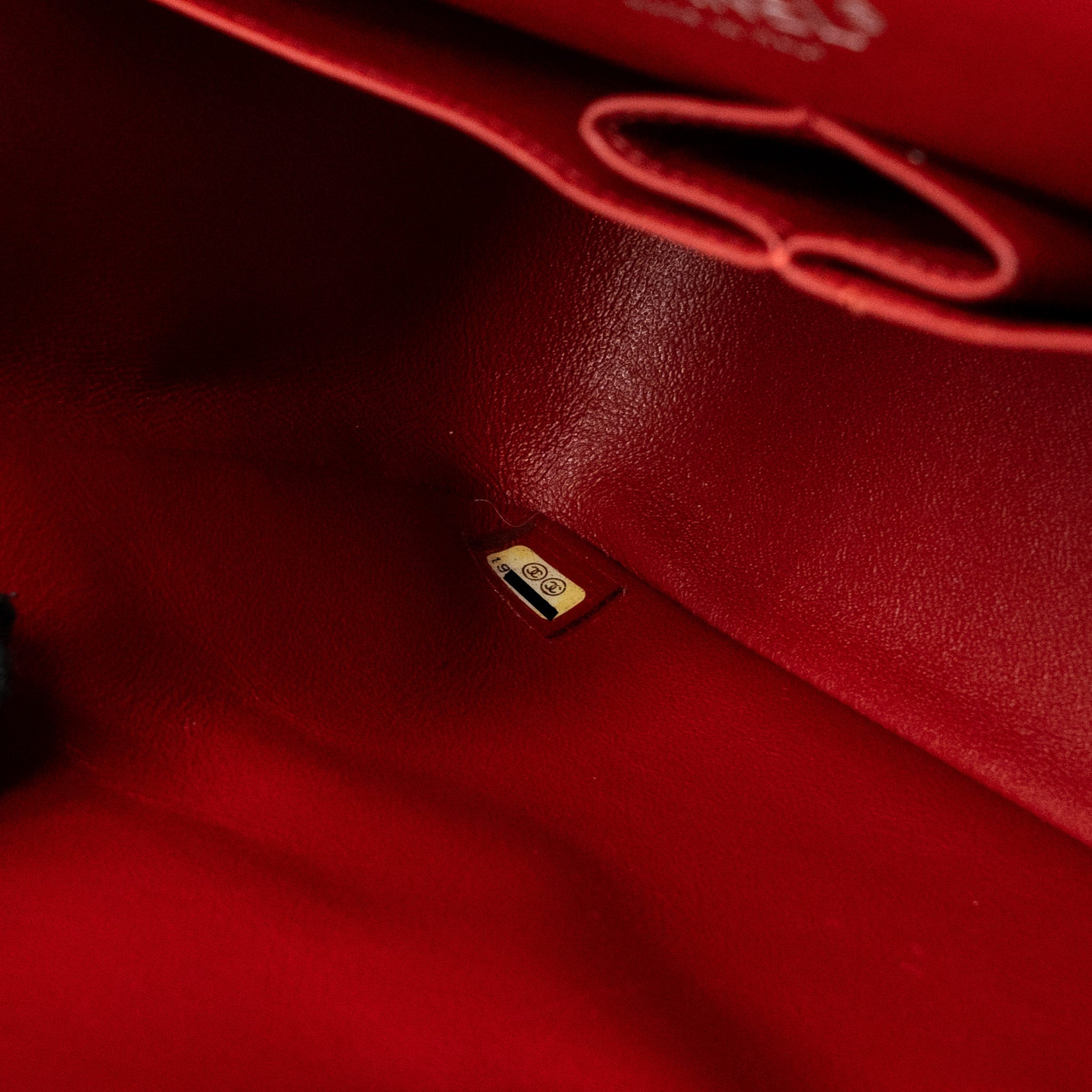 CHANEL CLASSIC JUMBO DOUBLE FLAP BAG CAVIAR RED SHW