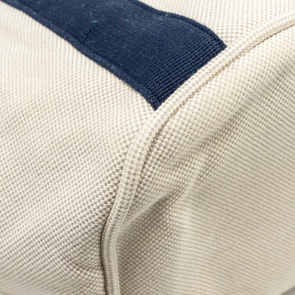 HERMES SAC A LANGER CABRIOLE NAPPY BAG COTTON GRIS PEARL SHW