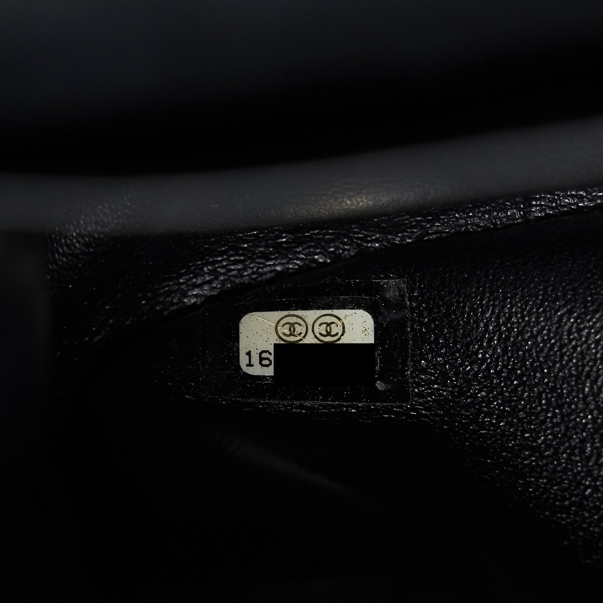 CHANEL CLASSIC FLAP BAG JUMBO PATENT BLACK SHW