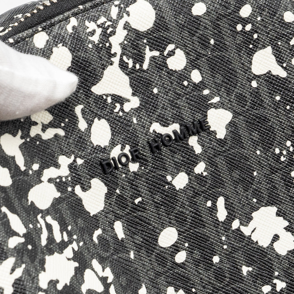 DIOR HOMME RIDER BAG CANVAS MULTICOLOUR BLACK / GREY SHW