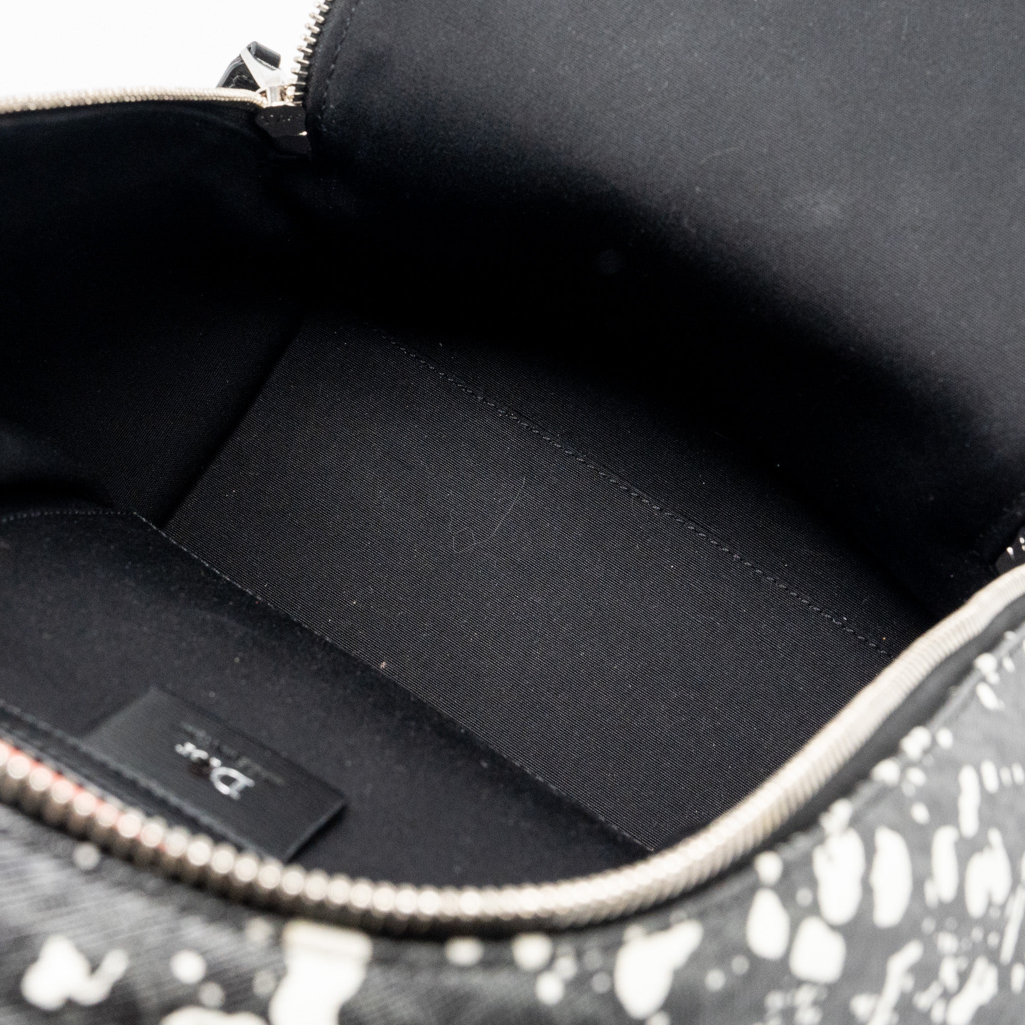 DIOR HOMME RIDER BAG CANVAS MULTICOLOUR BLACK / GREY SHW