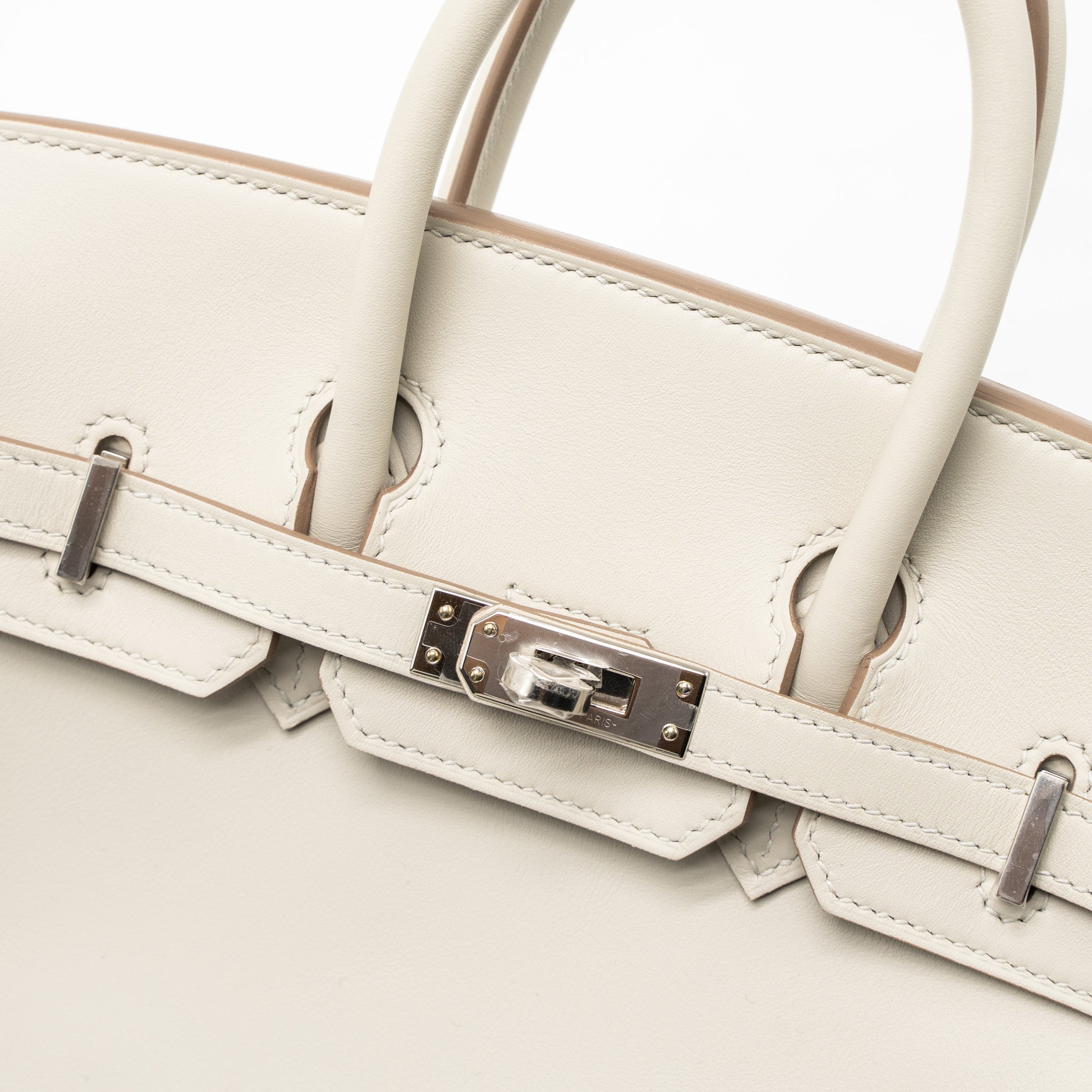 HERMES BIRKIN 25 JONATHAN 80 GRIS PERLE SHW