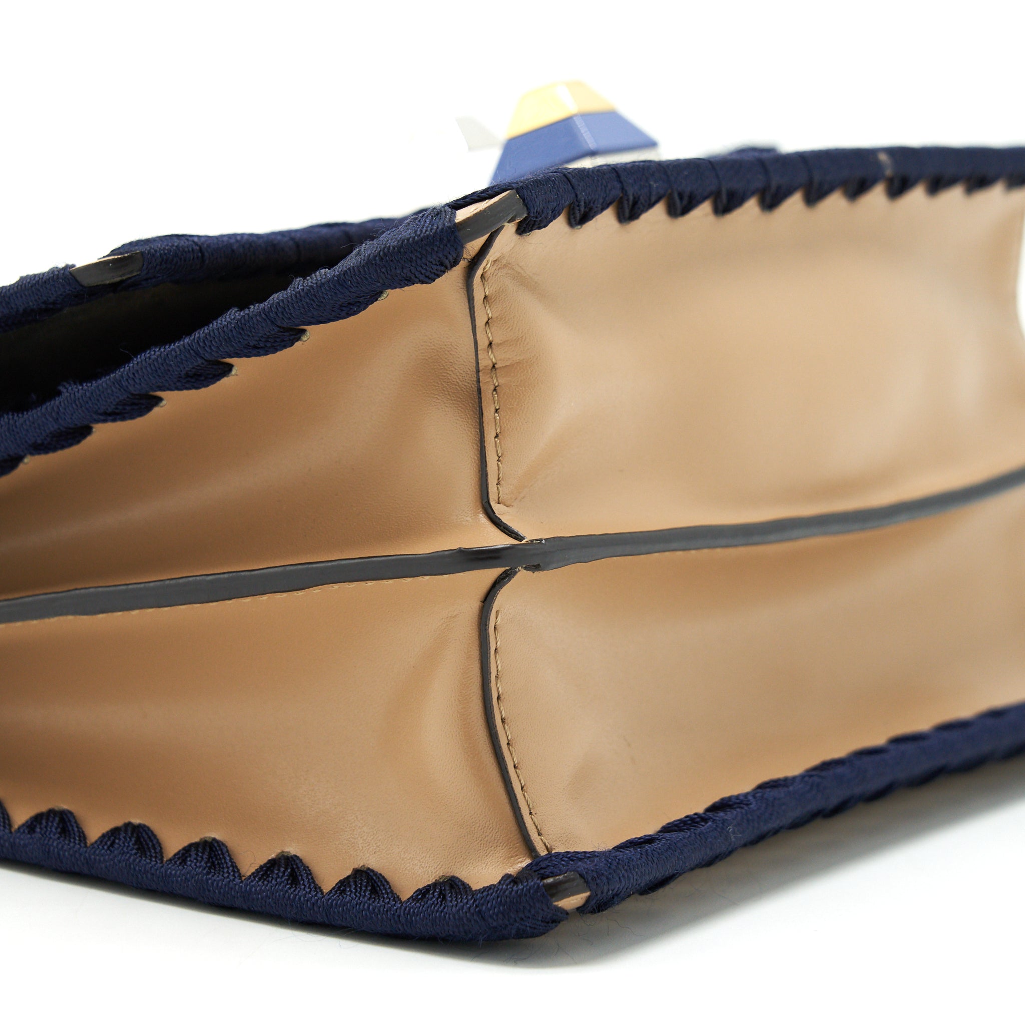FENDI KAN I DARK BEIGE / NAVY WITH SHW