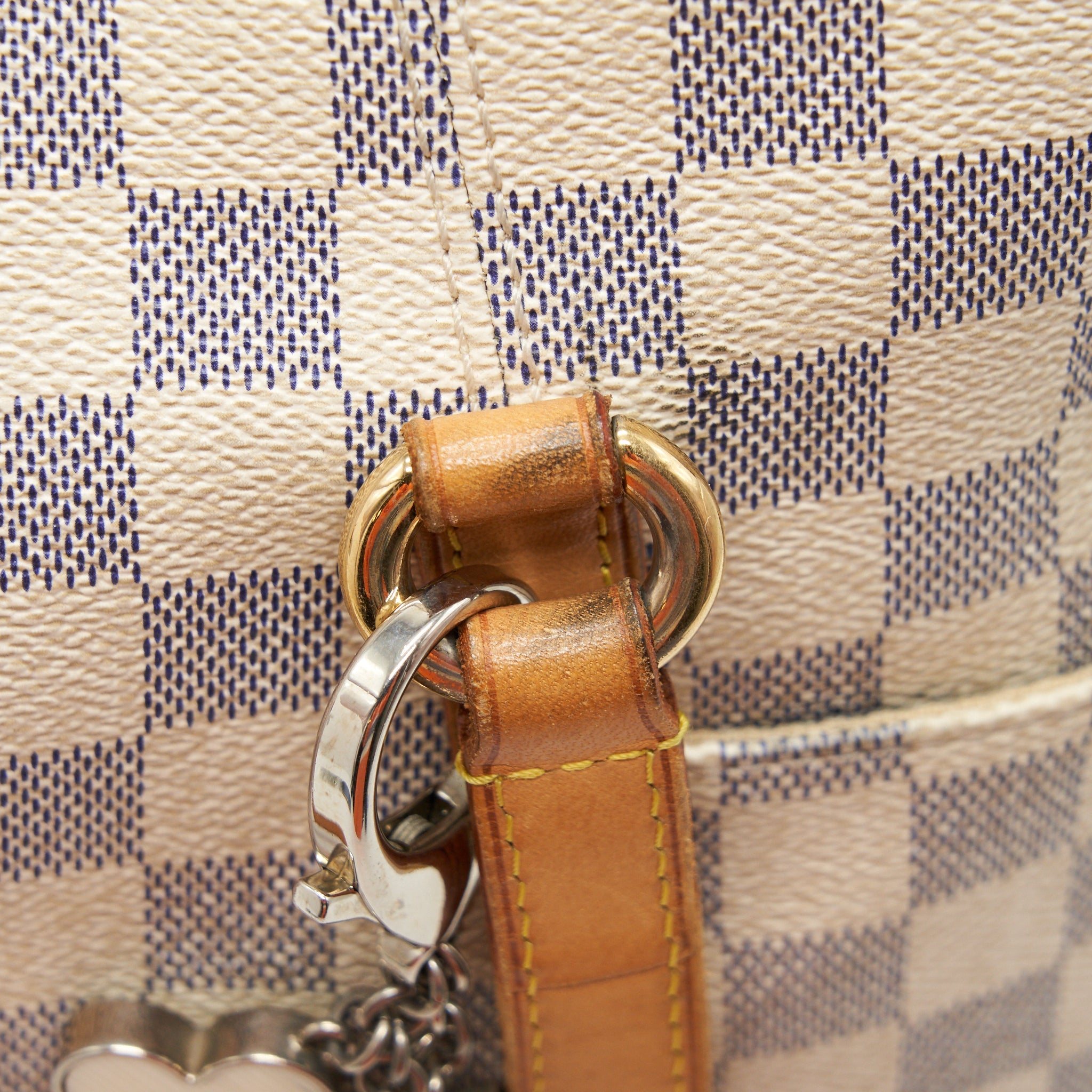 LOUIS VUITTON DAMIER AZUR TOTALLY MM SHOULDER BAG