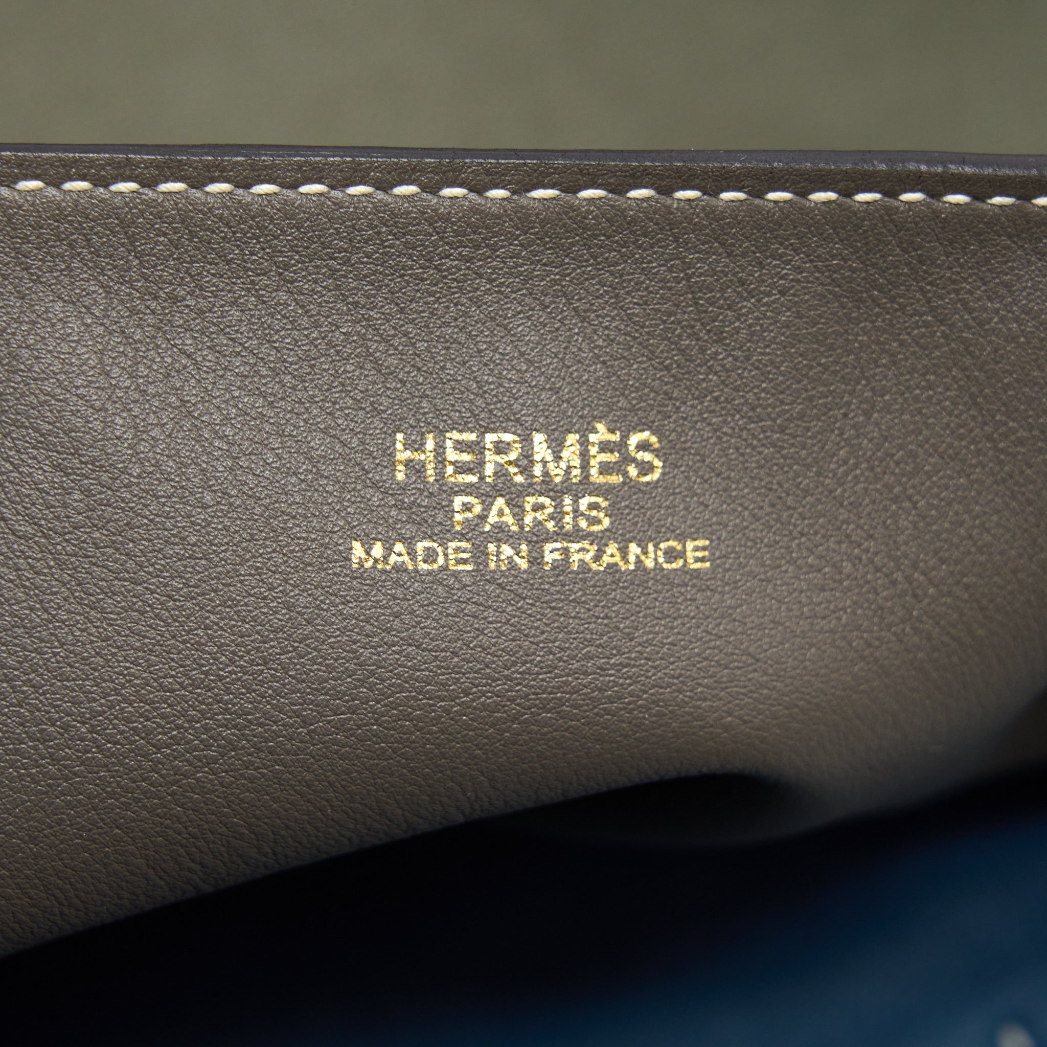 HERMES DOUBLE SENSE BAG DARK ETOUPE/MULTICOLOUR