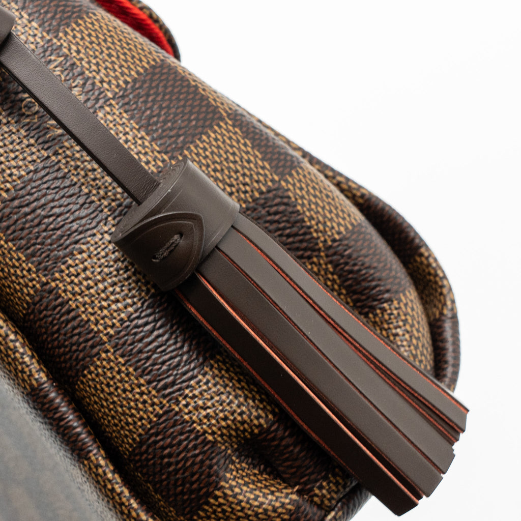 LOUIS VUITTON CROISETTE DAMIER EBENE CANVAS GHW