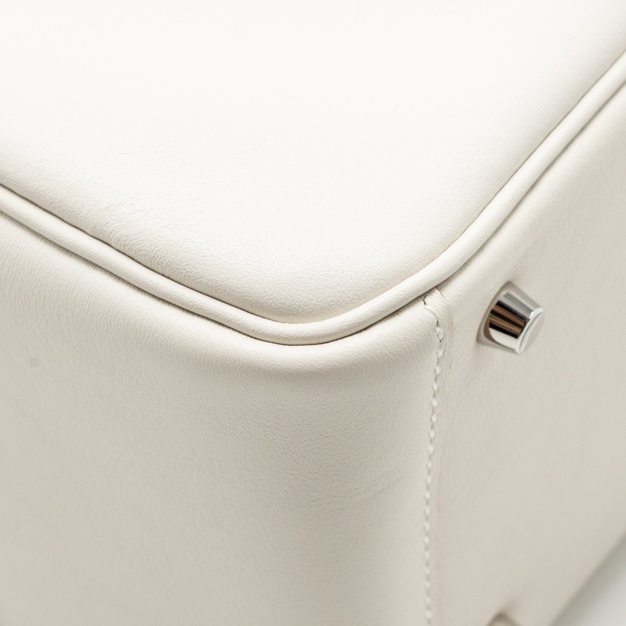 HERMES MINI LINDY SWIFT GRIS PALE/ GRIS MEYER SHW