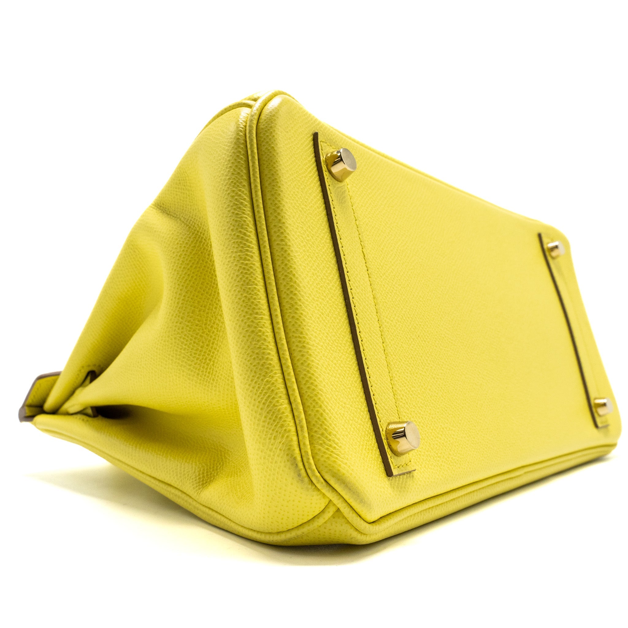 HERMES BIRKIN30 EPSOM LIME GHW