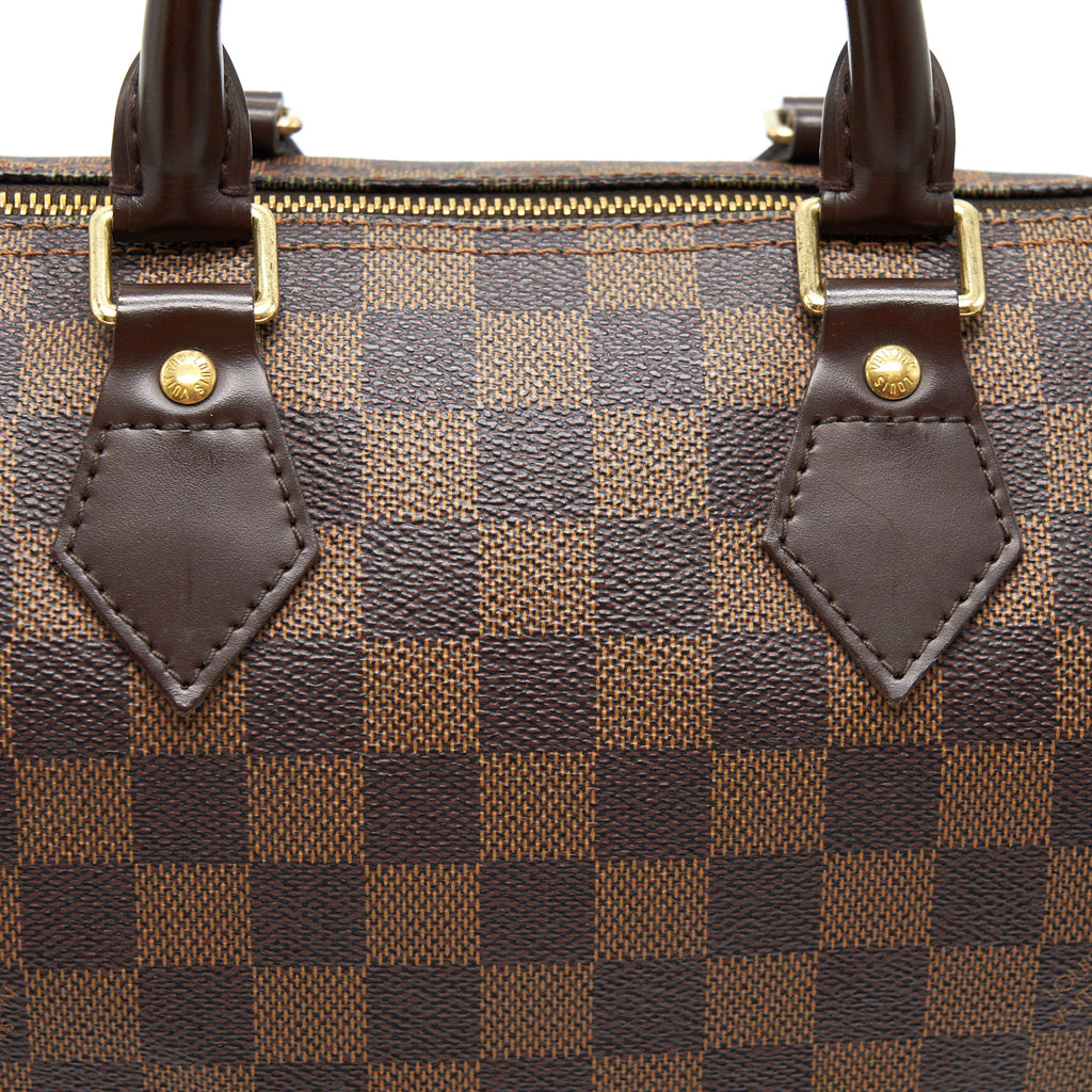LOUIS VUITTON SPEEDY 25 DAMIER EBENE IN CANVAS