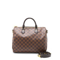 LOUIS VUITTON SPEEDY BANDOULIERE 30 DAMIER EBENE CANVAS GHW (NEW VERSION)