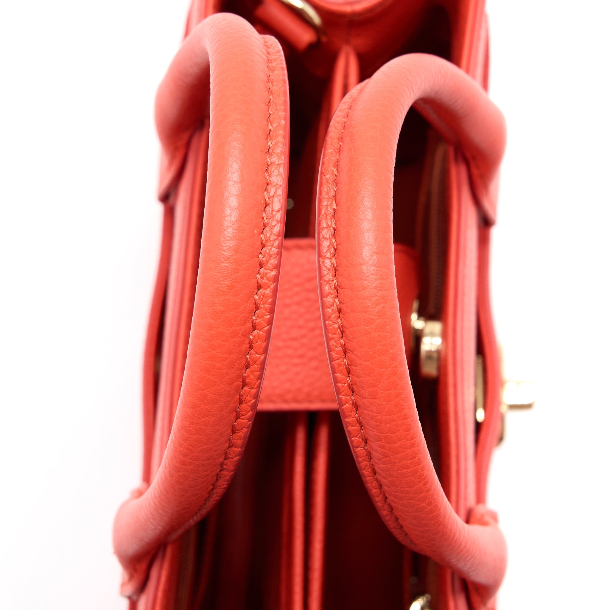 CHANEL NEO EXECUTIVE MINI TOTE CALFSKIN RED GHW