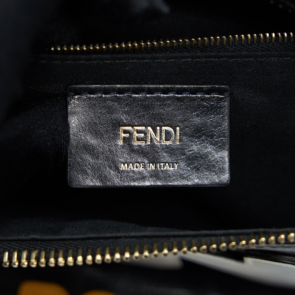 FENDI FILA LOGO PRINT BUMBAG