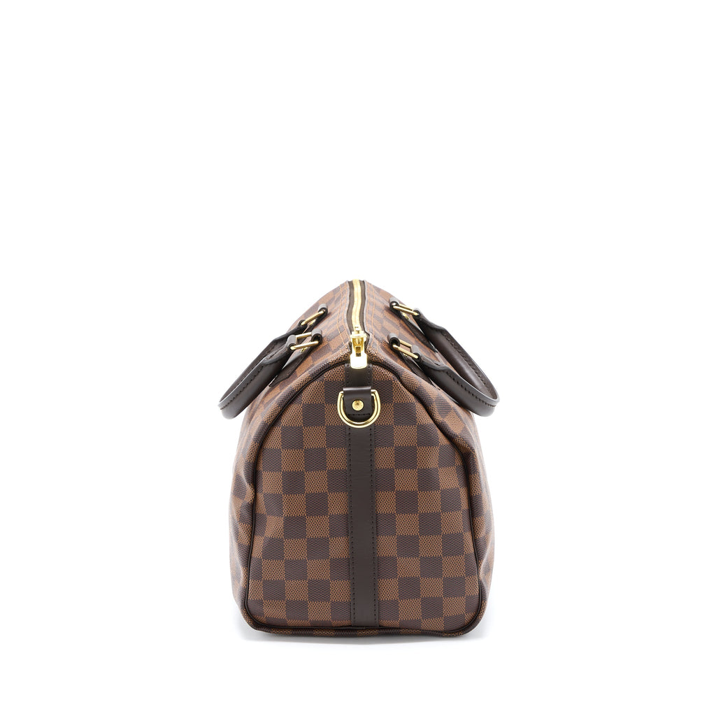 LOUIS VUITTON SPEEDY BANDOULIERE 30 DAMIER EBENE CANVAS GHW (NEW VERSION)