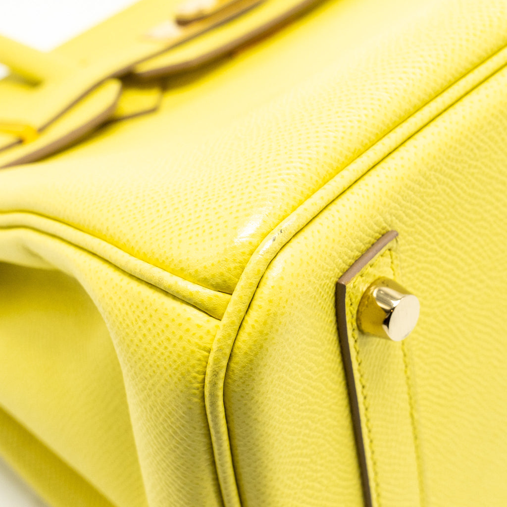 HERMES BIRKIN30 EPSOM LIME GHW
