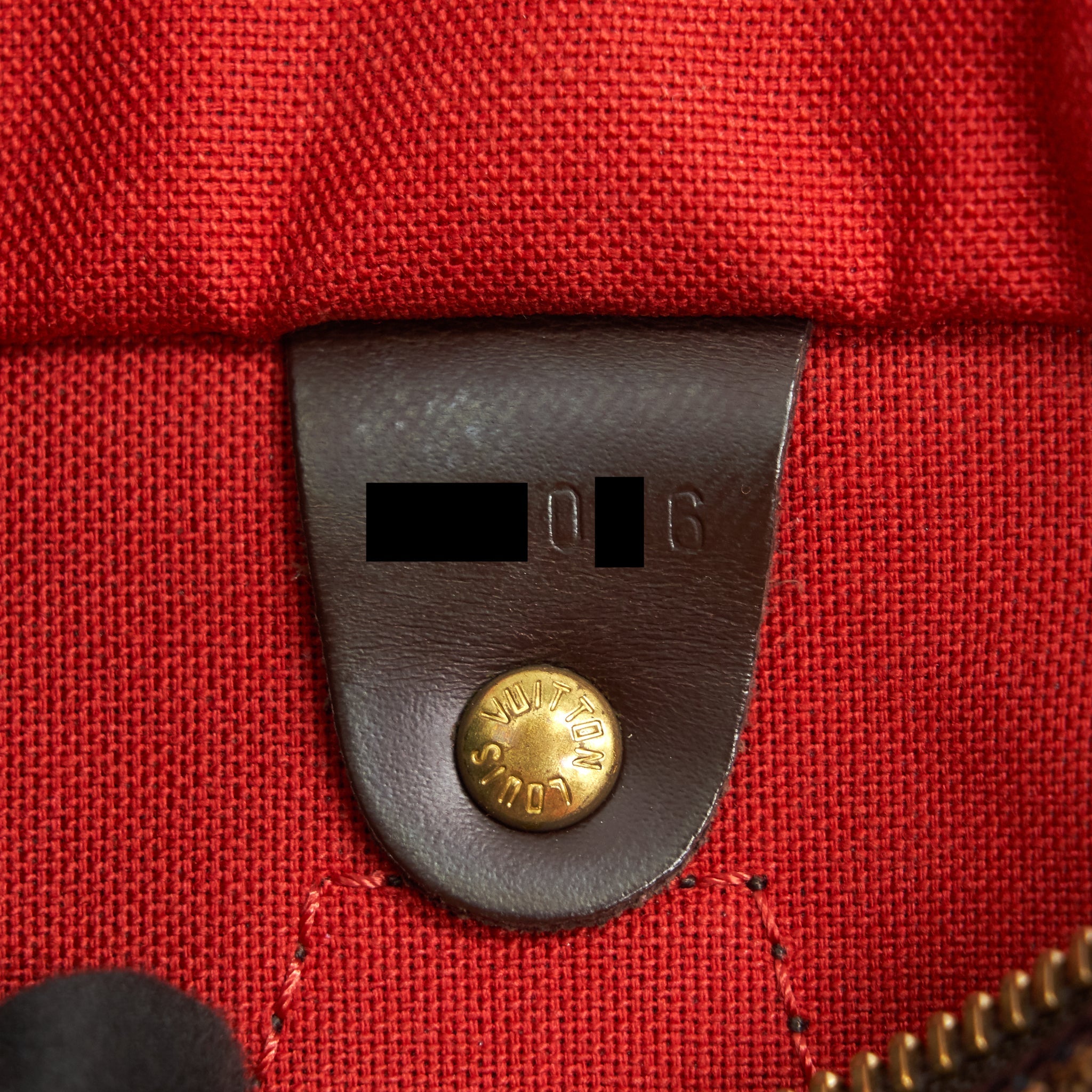 LOUIS VUITTON SPEEDY 25 DAMIER EBENE IN CANVAS