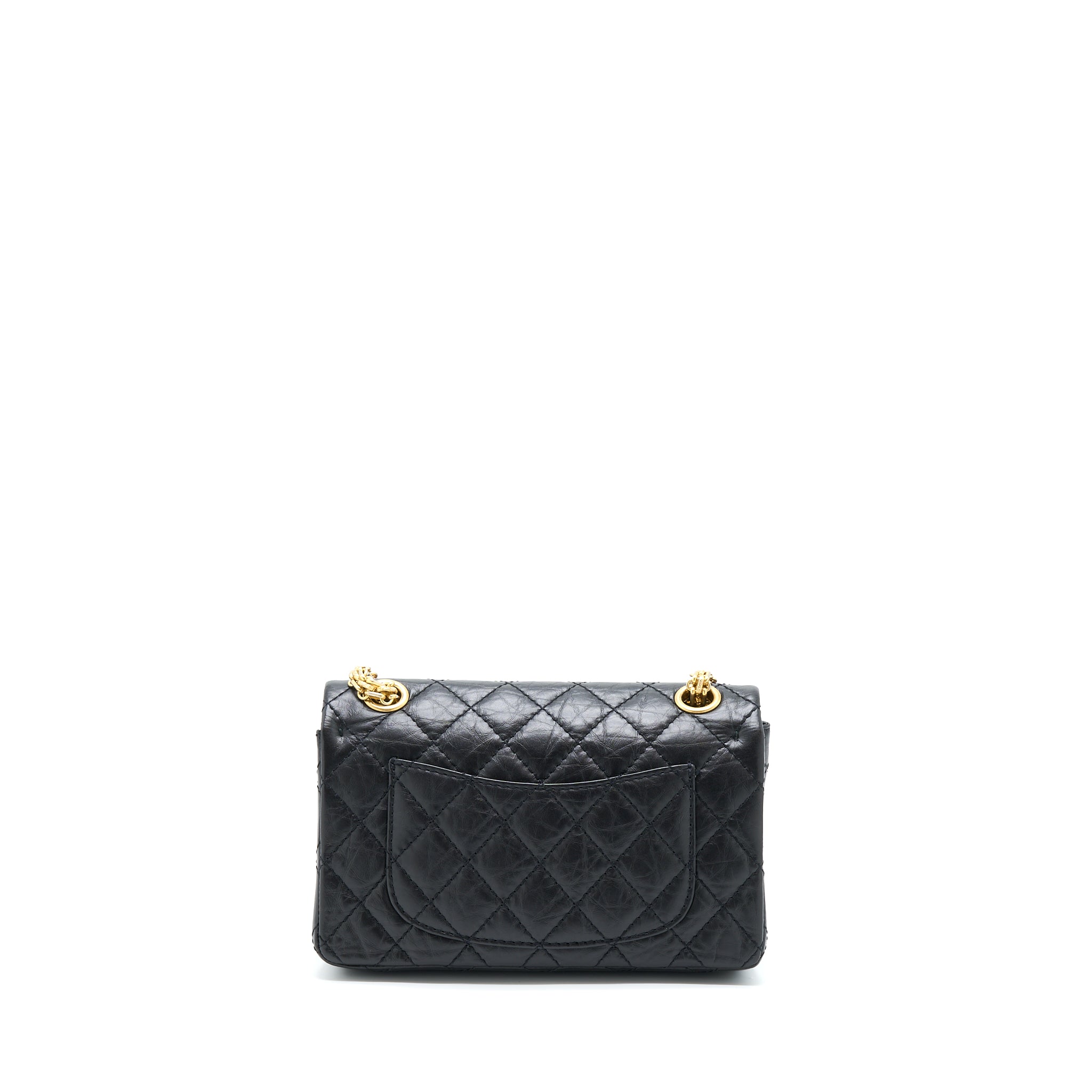 CHANEL MINI 2.55 REISSUE FLAP BAG LUCKY CHARMS CASINO LIMITED AGED CALFSKIN WITH GHW
