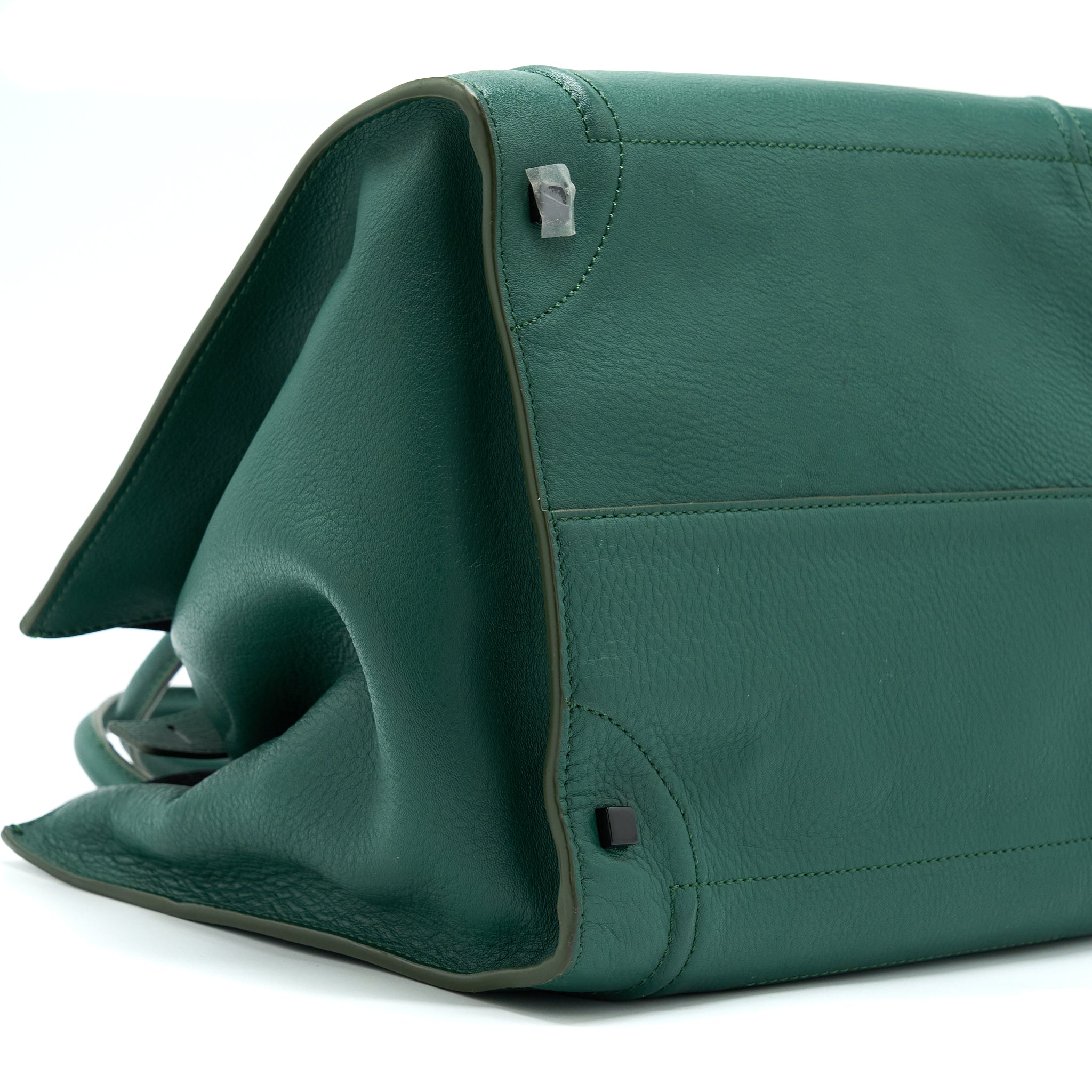 CELINE PHANTOM TOTE BAG DARK GREEN