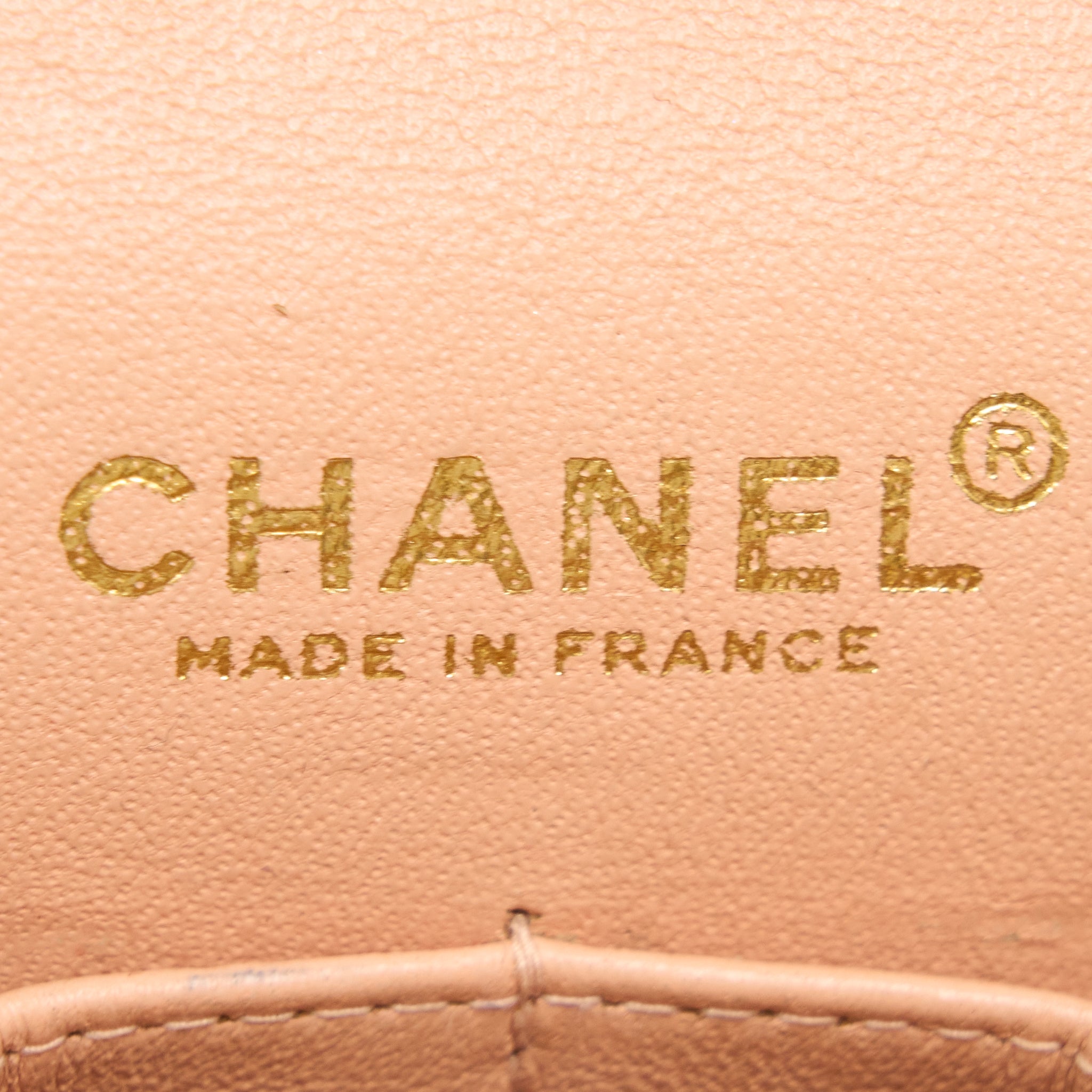 CHANEL VINTAGE COCO MEDIUM CLASSIC FLAP BAG FABRIC PINK GHW