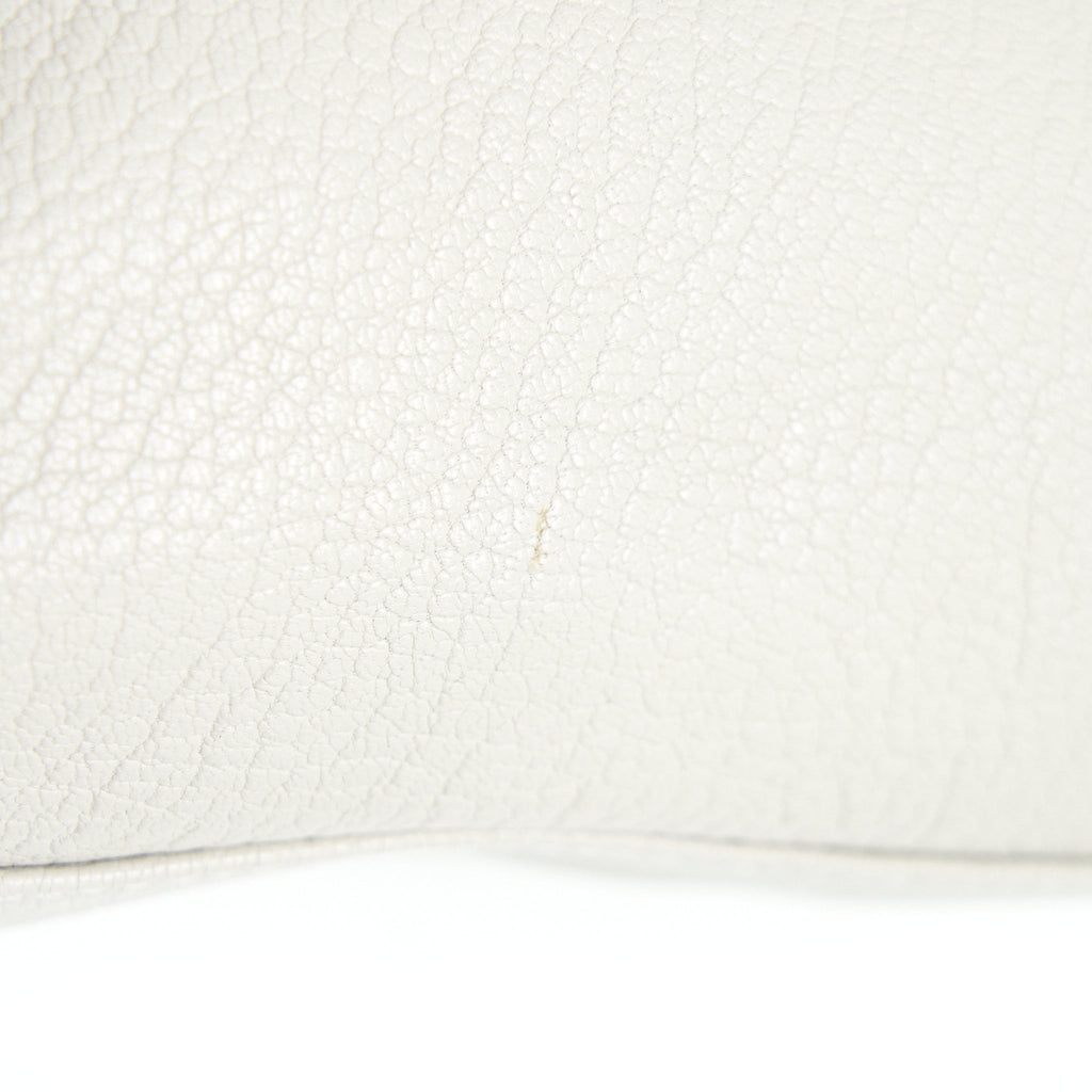 BALENCIAGA MINI GIANT CITY CROSSBODY BAG LIGHT GREY GHW