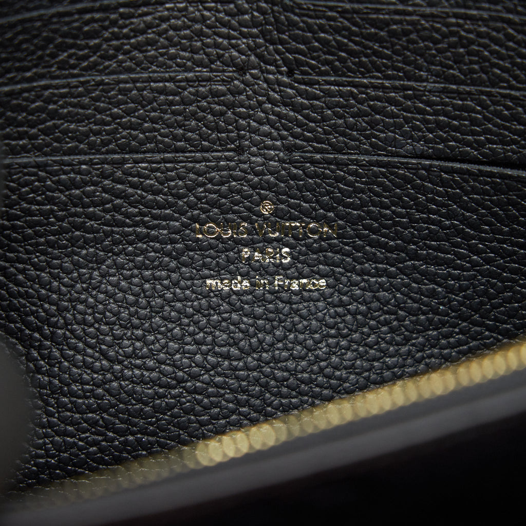 LOUIS VUITTON VAVIN CHAIN WALLET BLACK