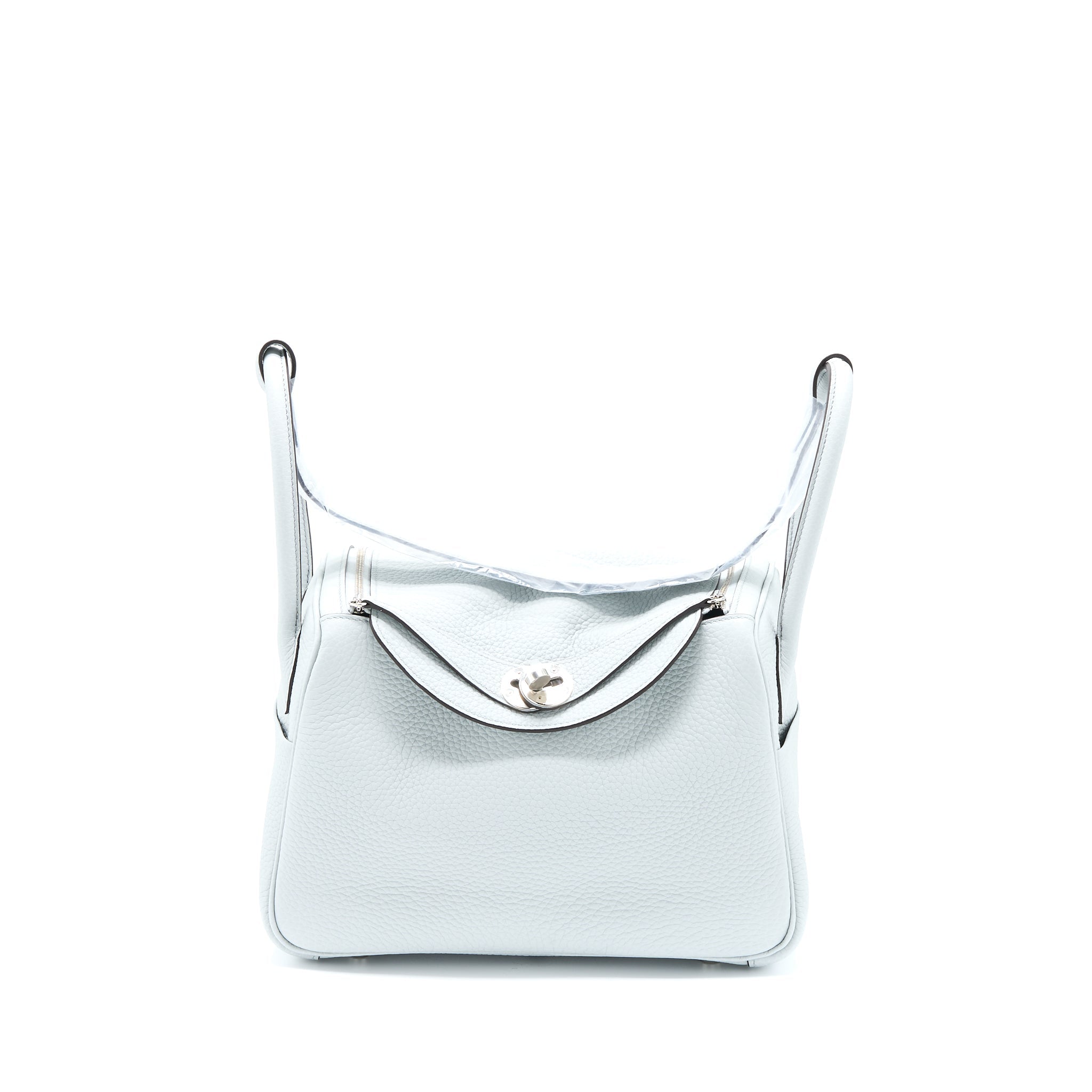 HERMES LINDY 26 CLEMENCE BLUE PALE SHW