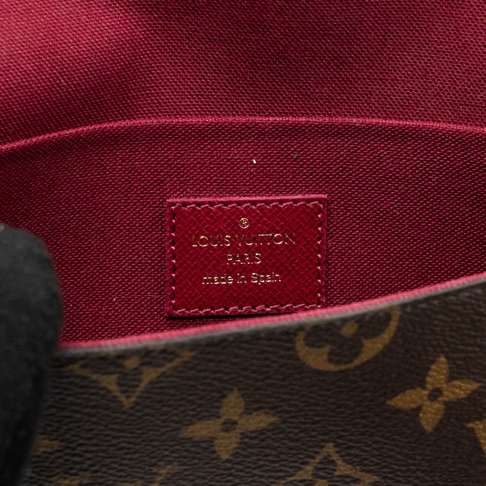 LOUIS VUITTON FELICIE POCHETTE MONOGRAM CANVAS GHW