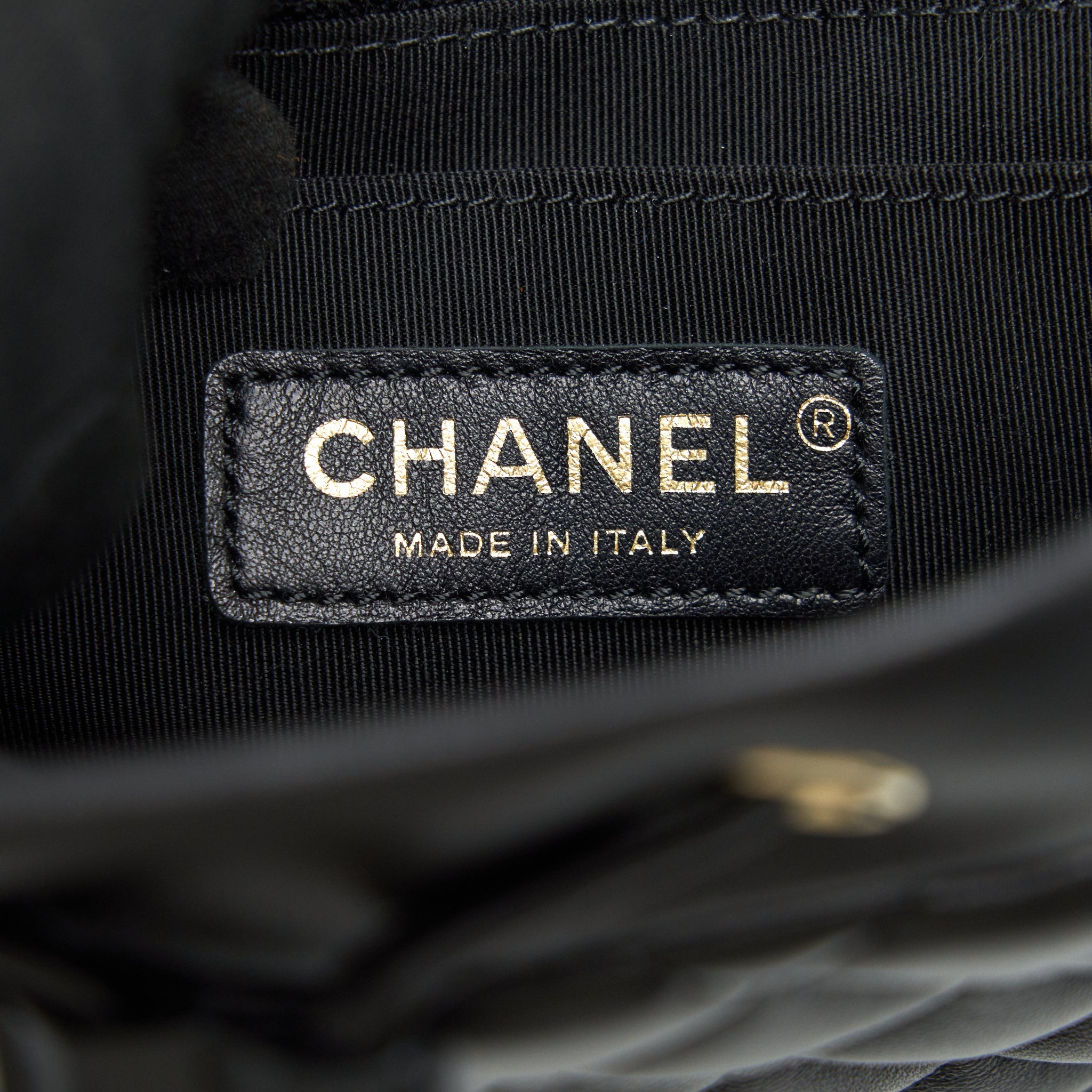 CHANEL QUILTED LAMBSKIN URBAN SPIRIT BACKPACK BLACK GHW