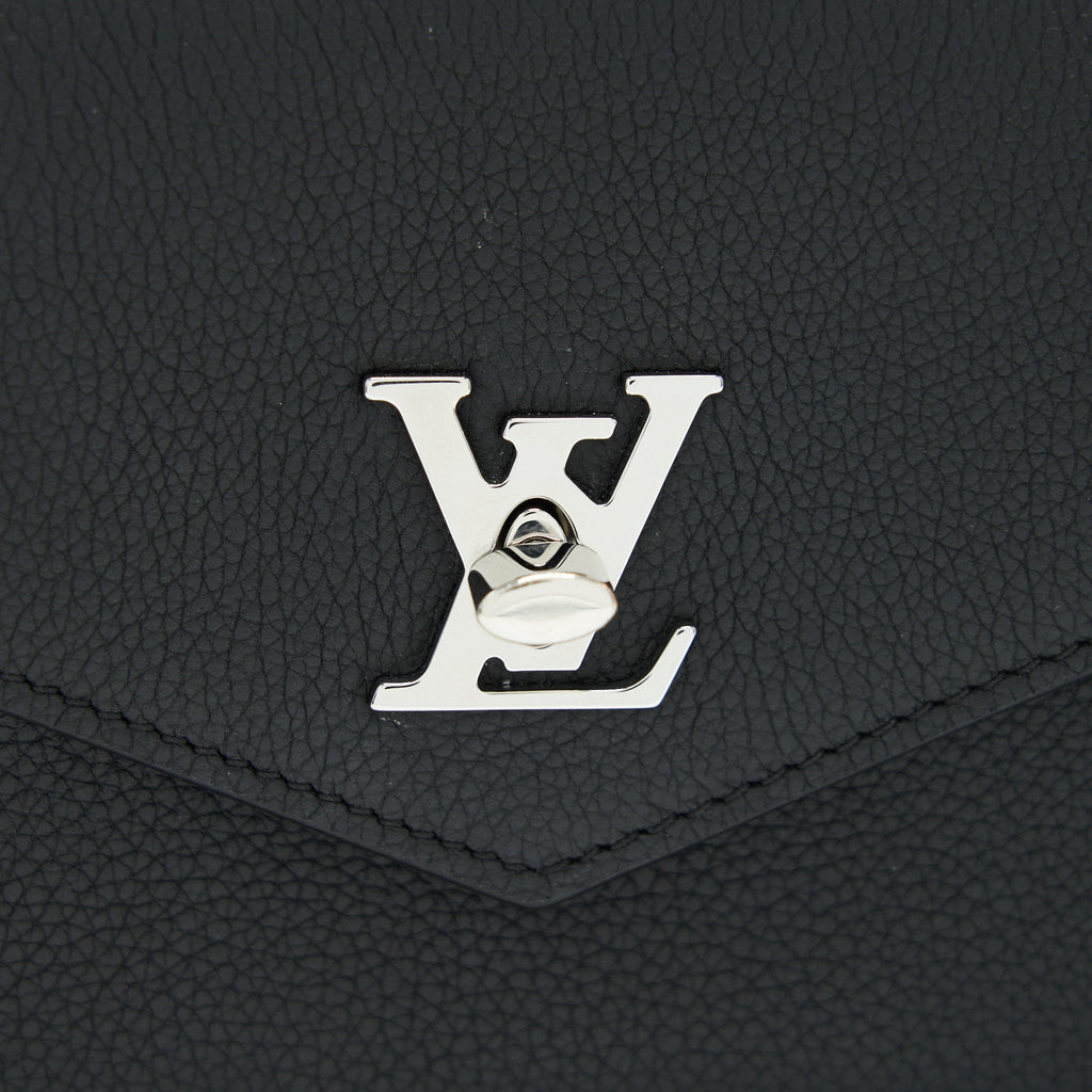 LOUIS VUITTON MYLOCKME CHAIN POCHETTE IN BLACK