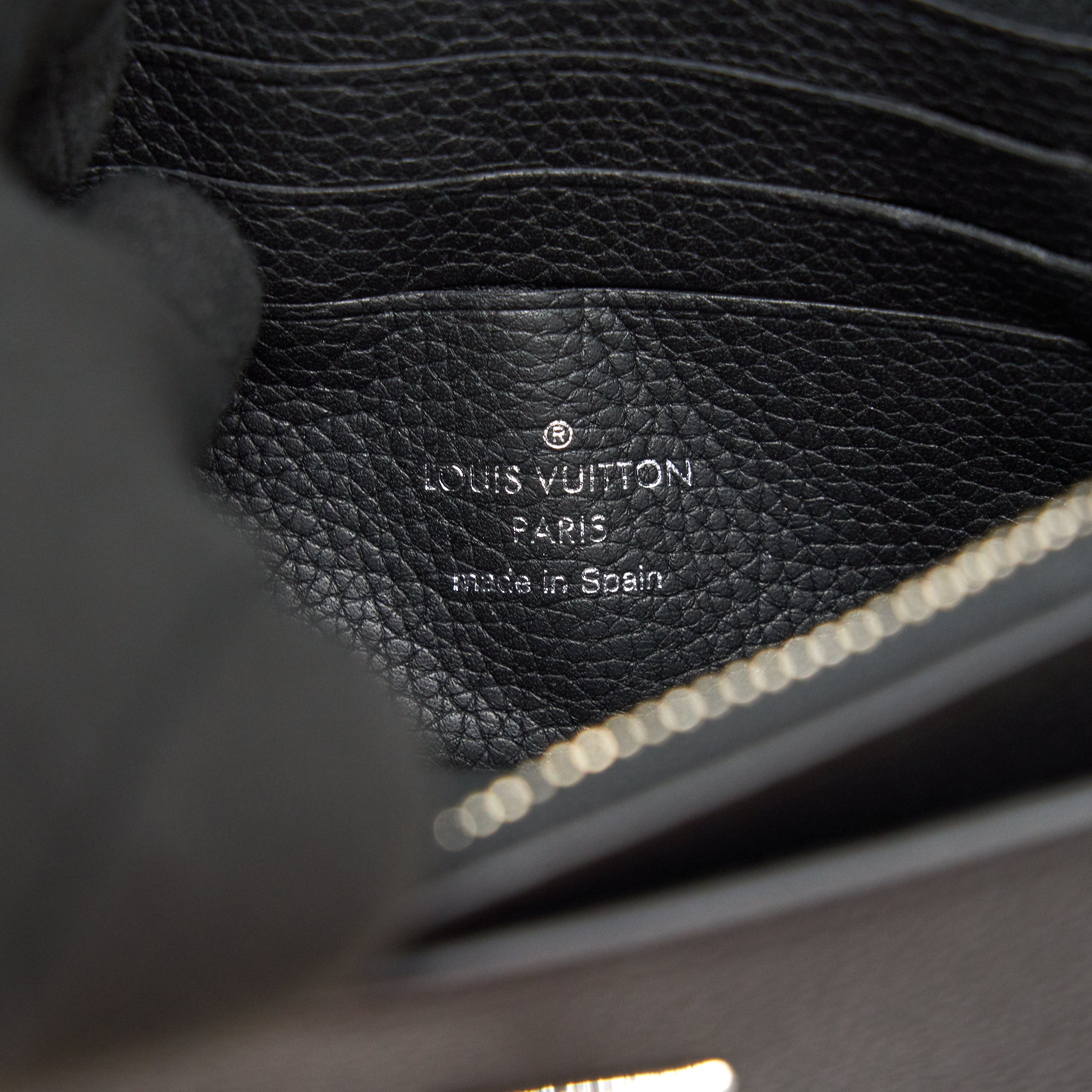LOUIS VUITTON MYLOCKME CHAIN POCHETTE IN BLACK