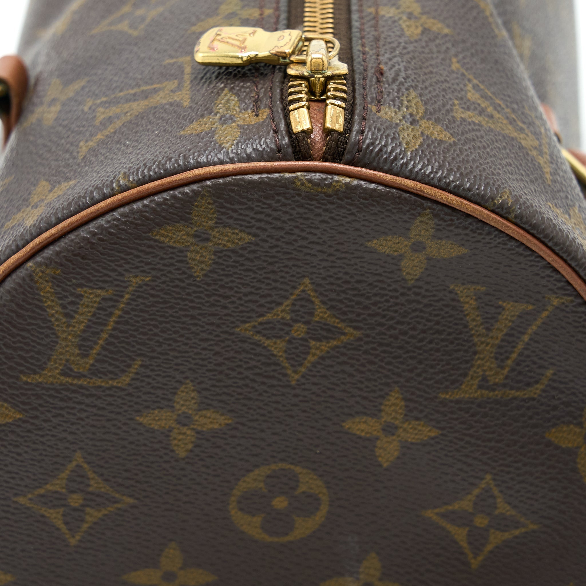 LOUIS VUITTON VINTAGE PAPILLON BAG MONOGRAM CANVAS GHW