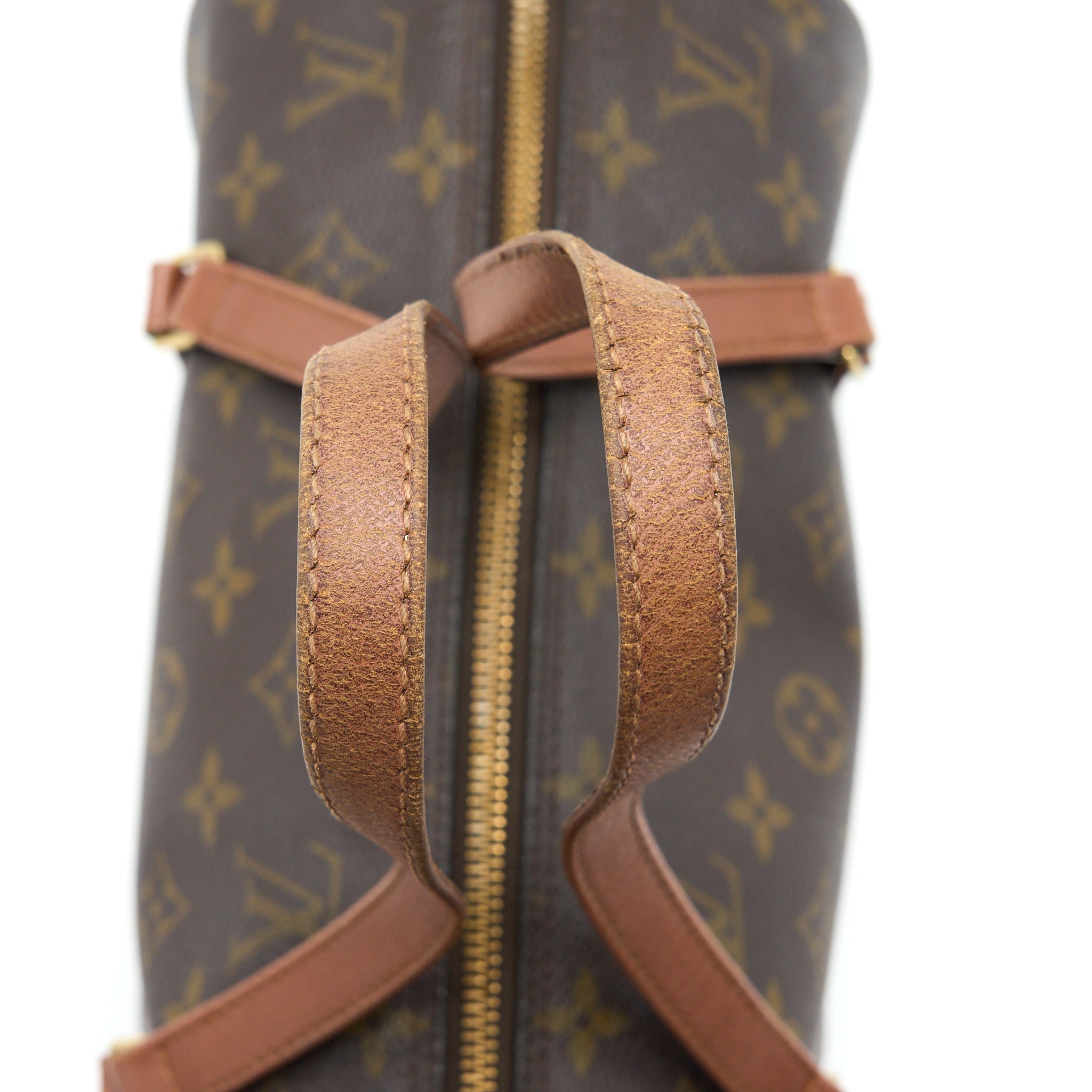 LOUIS VUITTON VINTAGE PAPILLON BAG MONOGRAM CANVAS GHW