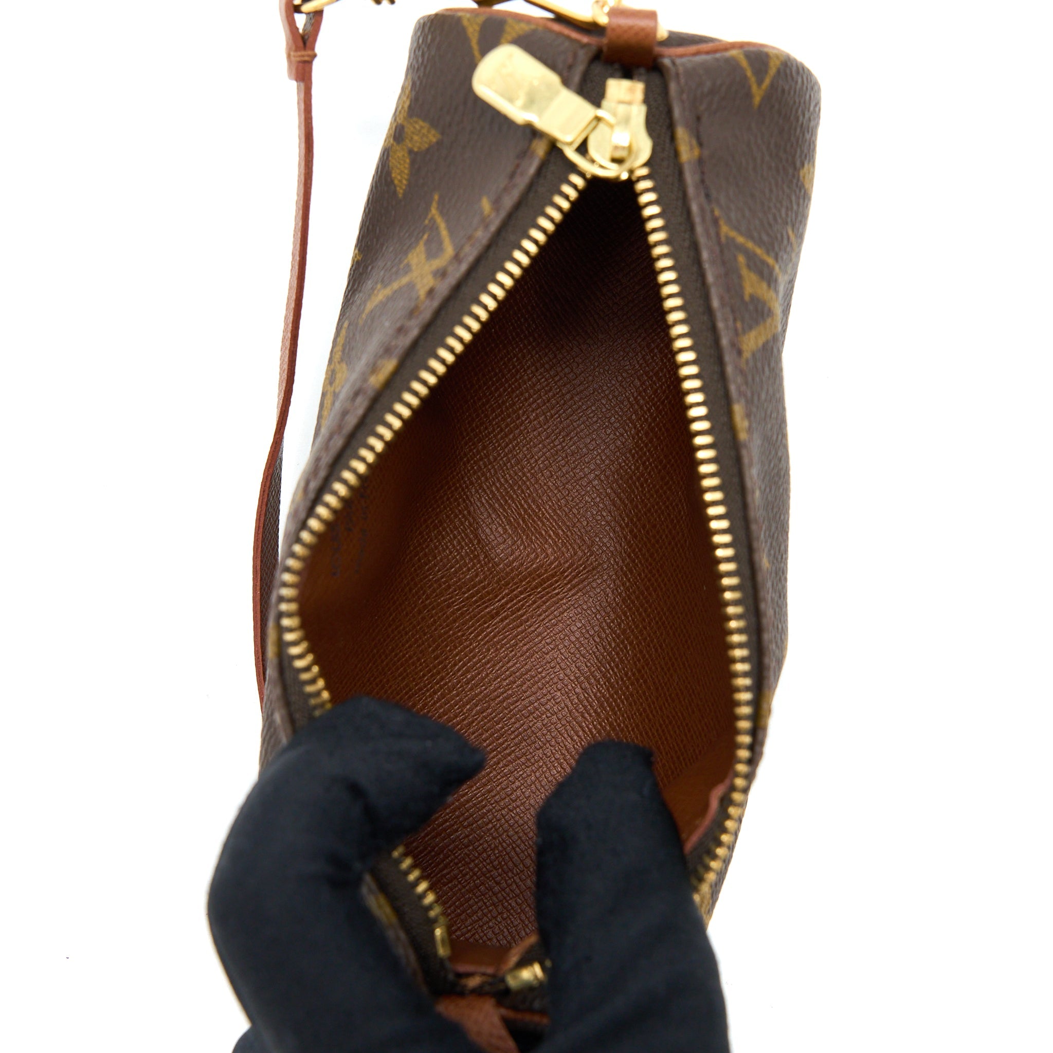 LOUIS VUITTON VINTAGE PAPILLON BAG MONOGRAM CANVAS GHW