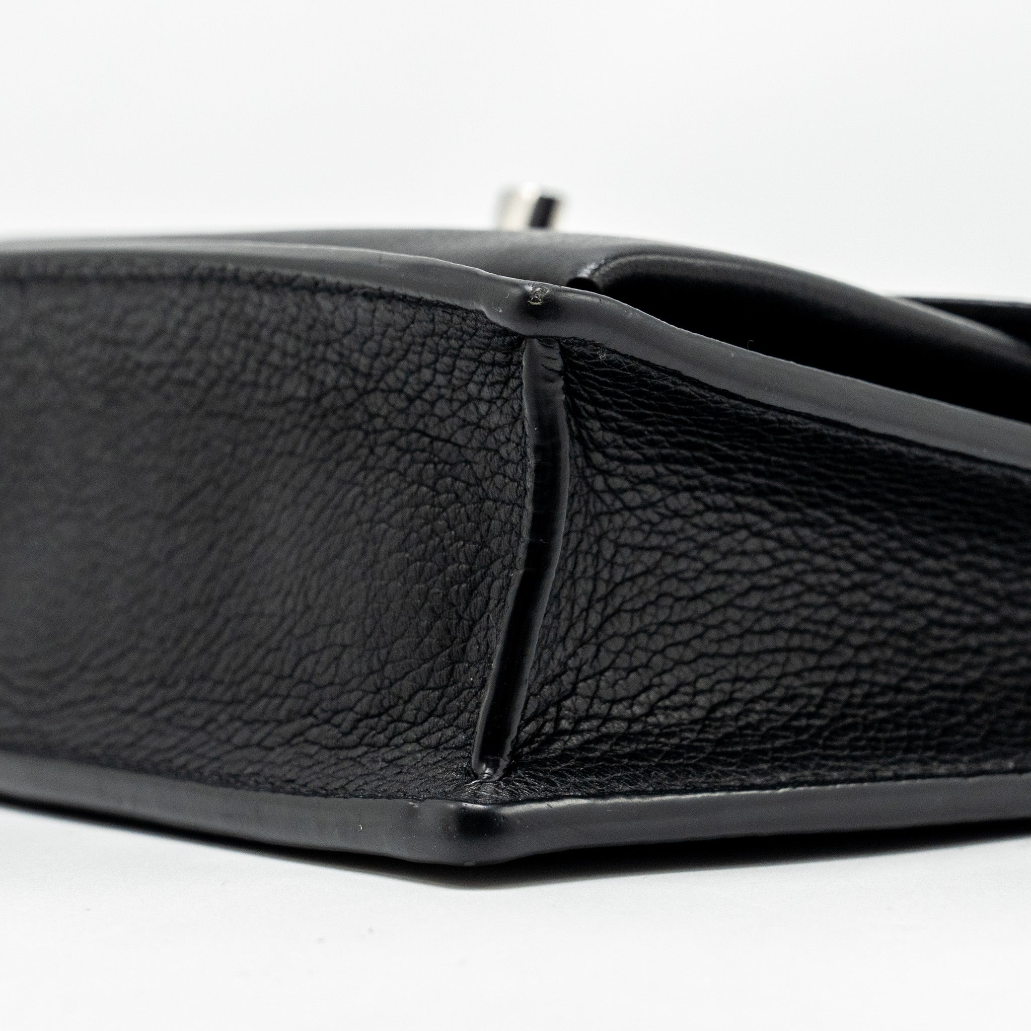 LOUIS VUITTON MYLOCKME CHAIN POCHETTE CALFSKIN BLACK SHW