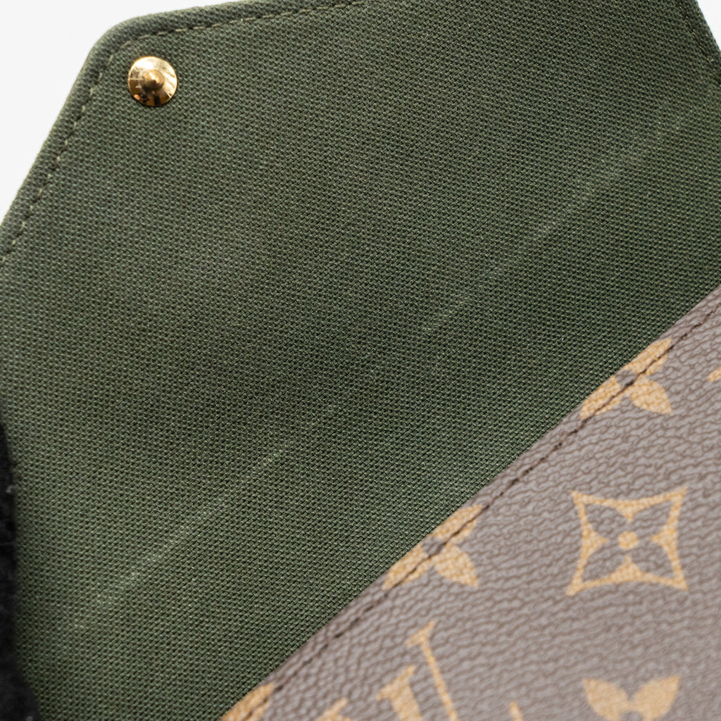 LOUIS VUITTON FELICIE STRAP & GO MONOGRAM CANVAS GHW (NEW VERSION)