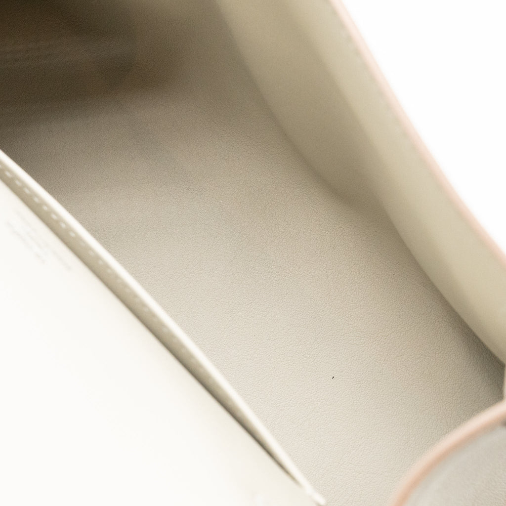 HERMES KELLY POCHETTE SWIFT GRIS PERLE SHW