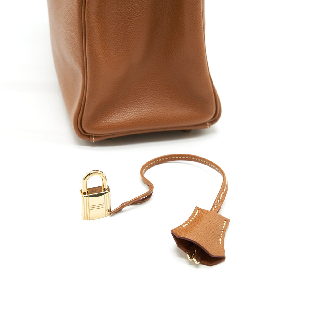 HERMES KELLY 32 GOLD EPSOM GHW