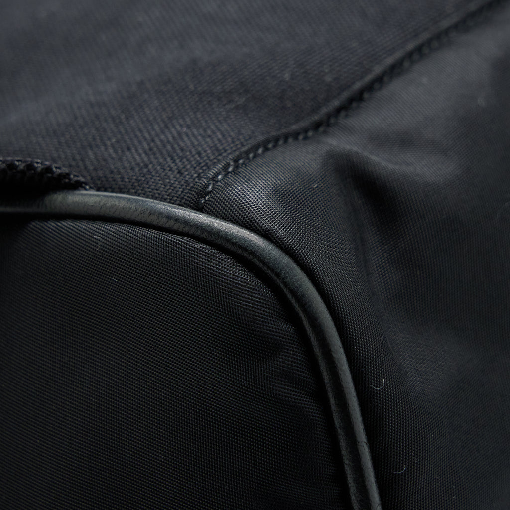 SAINT LAURENT/YSL CITY BACKPACK NYLON BLACK SHW