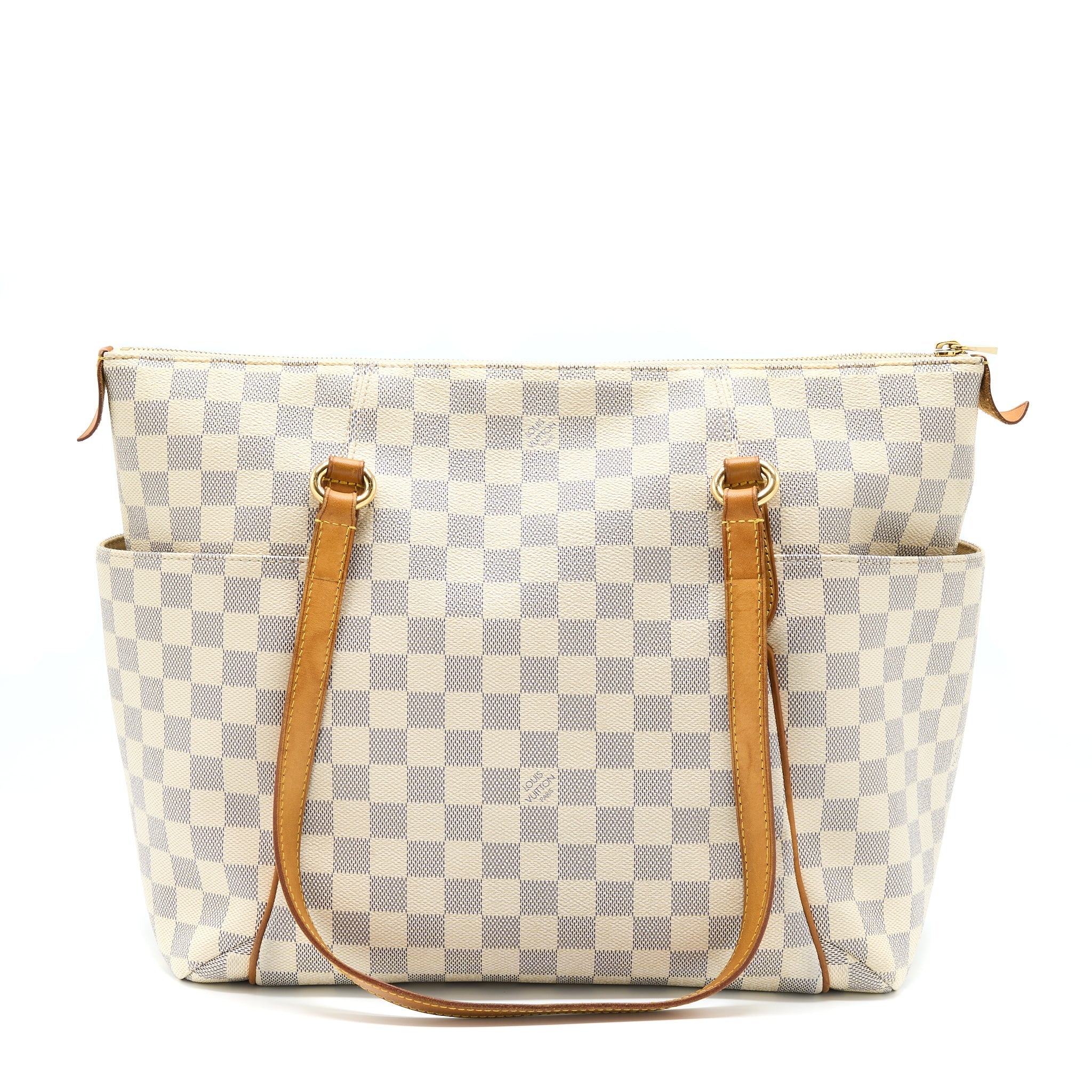 LOUIS VUITTON TOTALLY MM DAMIER AZUR GHW