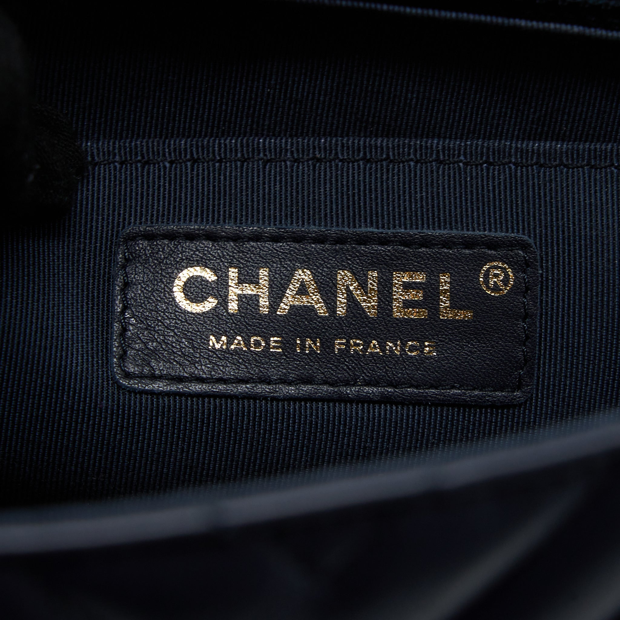CHANEL SEASONAL CHEVRON FLAP BAG LAMBSKIN DARK GREY LGHW