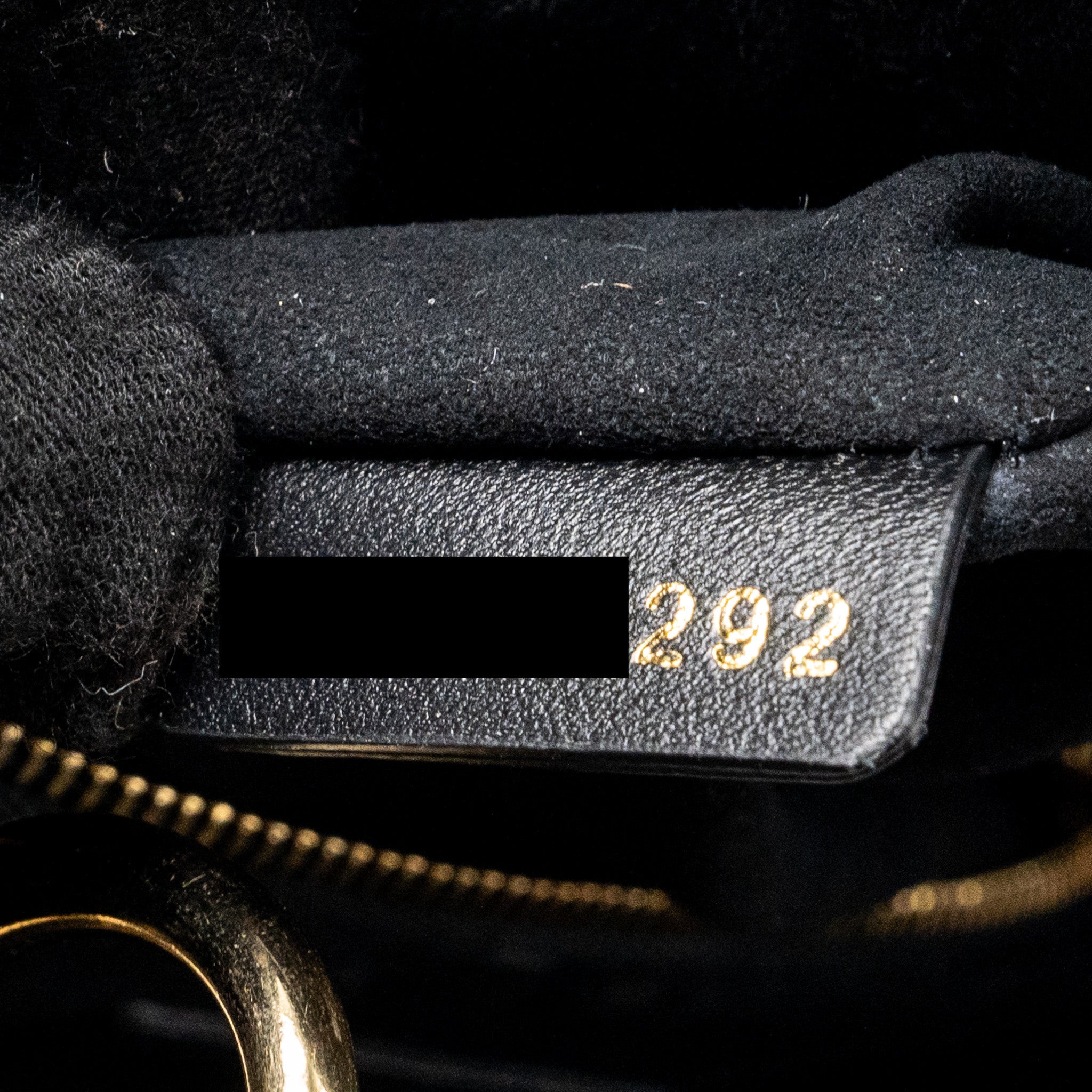 DIOR SMALL LADY DIOR BAG LAMBSKIN BLACK LGHW