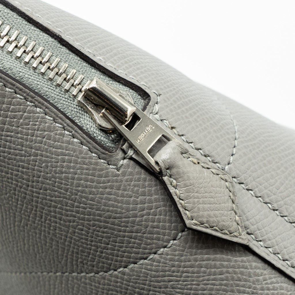 HERMES BOLIDE 27 EPSOM 4Z GRIS MOUETTE SHW