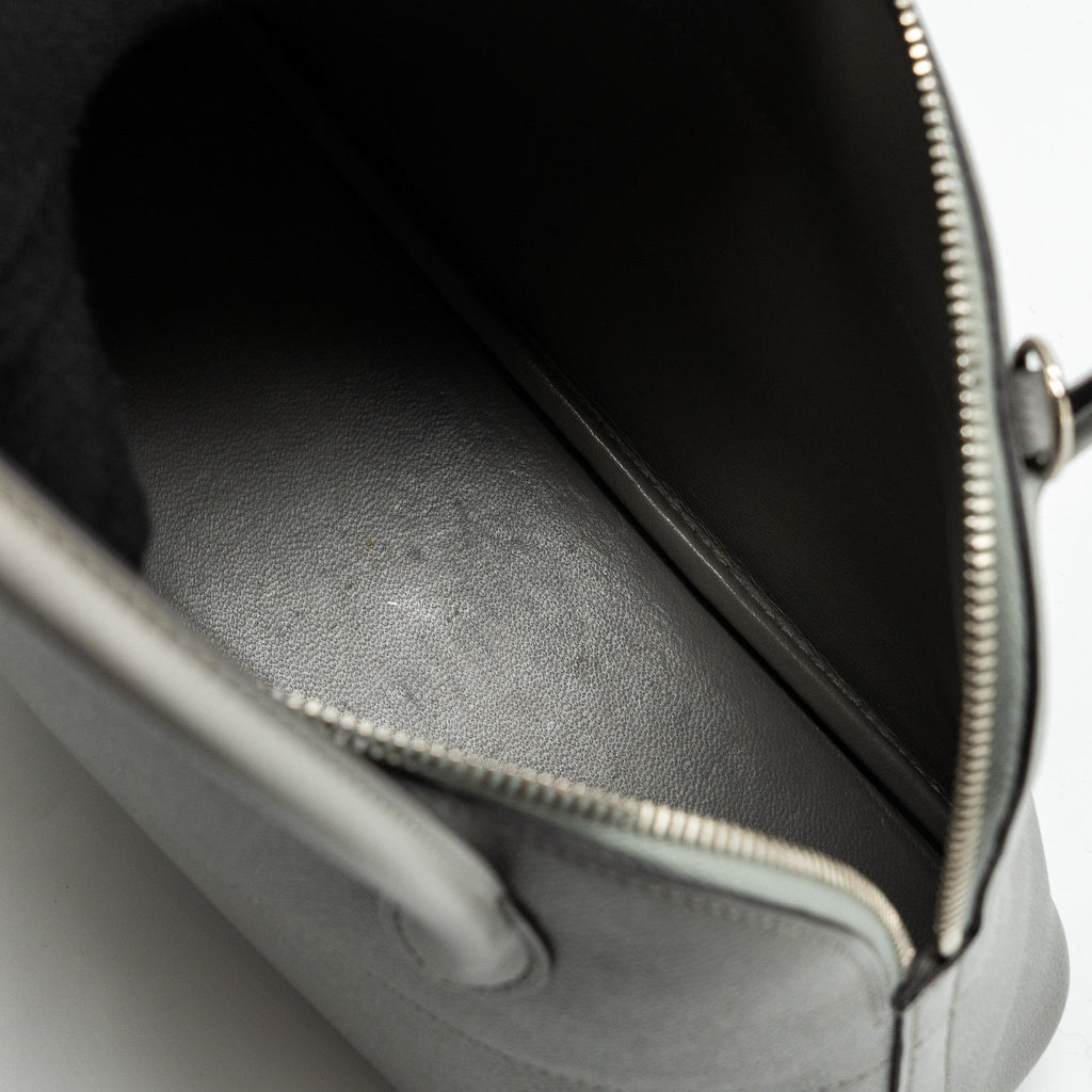 HERMES BOLIDE 27 EPSOM 4Z GRIS MOUETTE SHW
