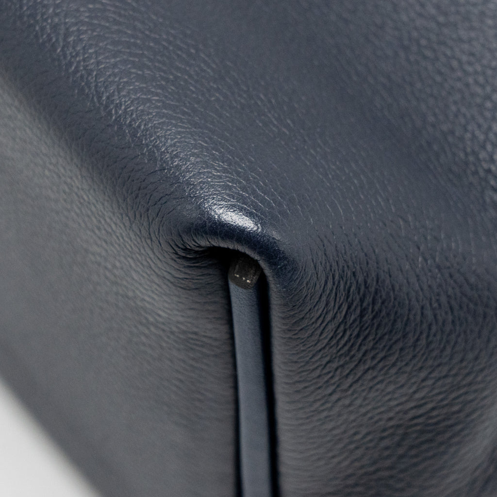 HERMES MINI 2424 24/24-21 BAG EVERCOLOR BLUE NUIT GHW